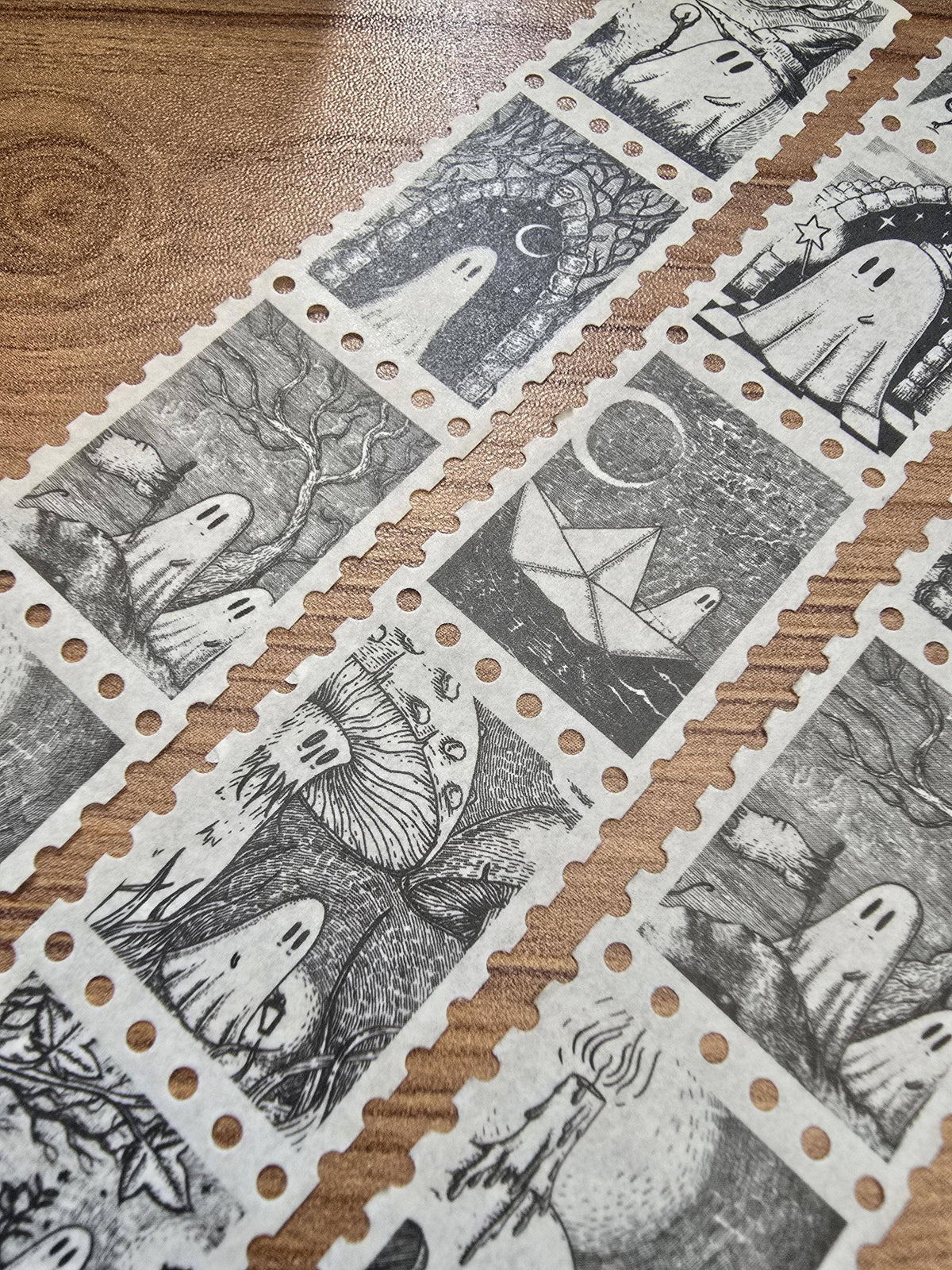 Ghosties Galore Stamp Washi Tape (RS)