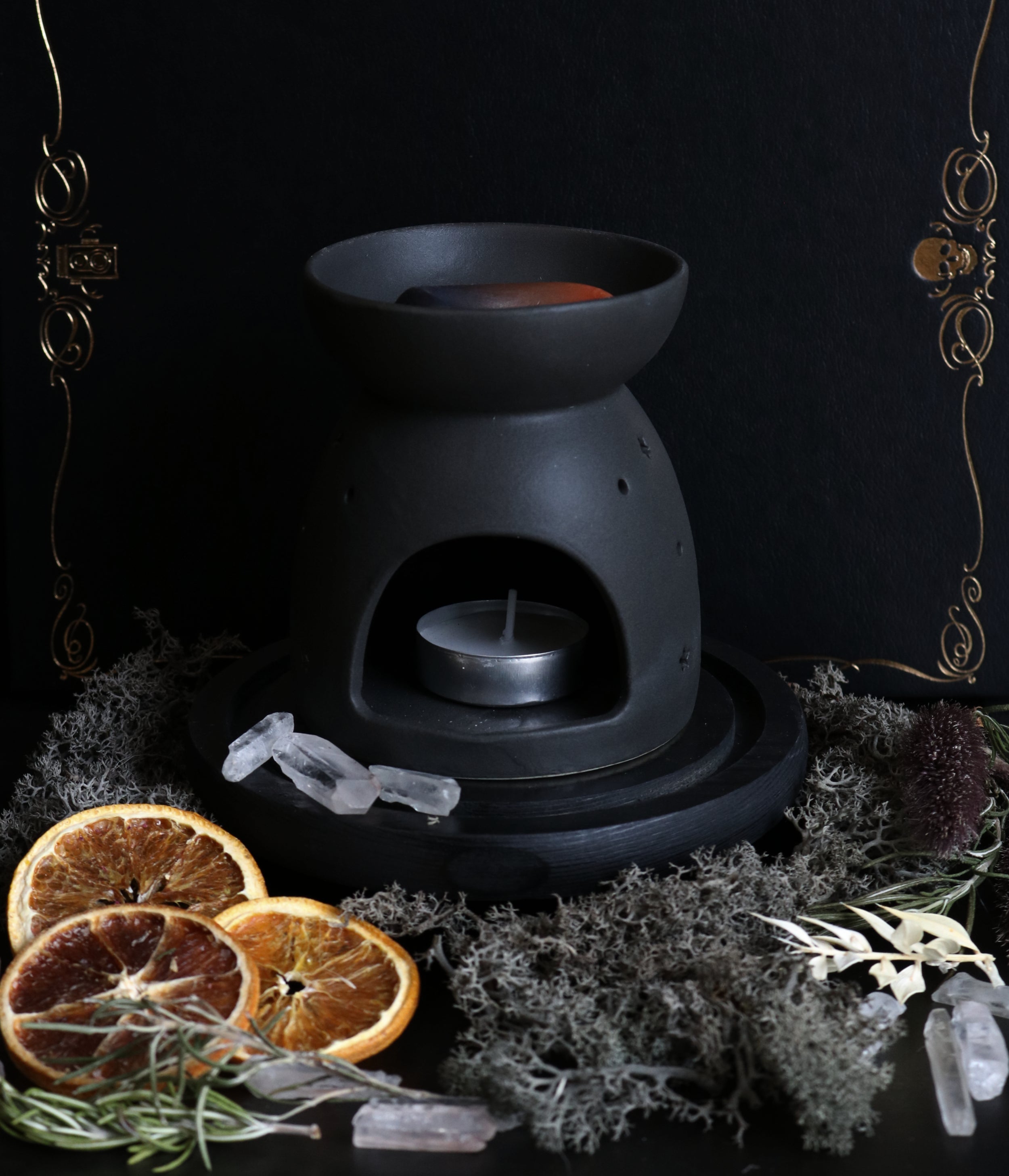 Black Bat Wax Burner