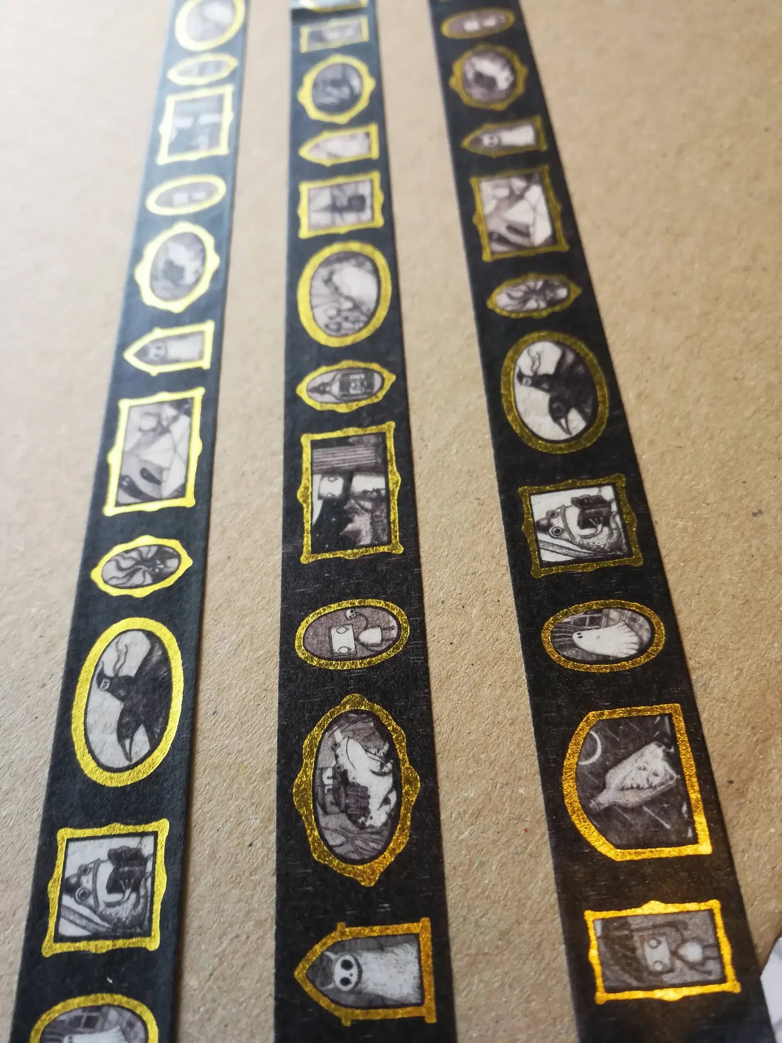 Gallery of Curiosities Gold Foiled Washi Tape