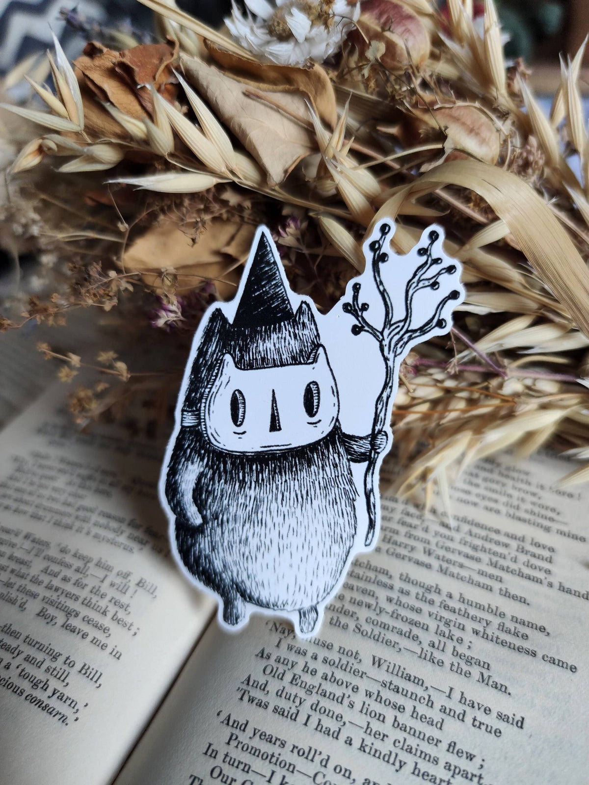 Little Wizard Magical Spirit Vinyl Sticker