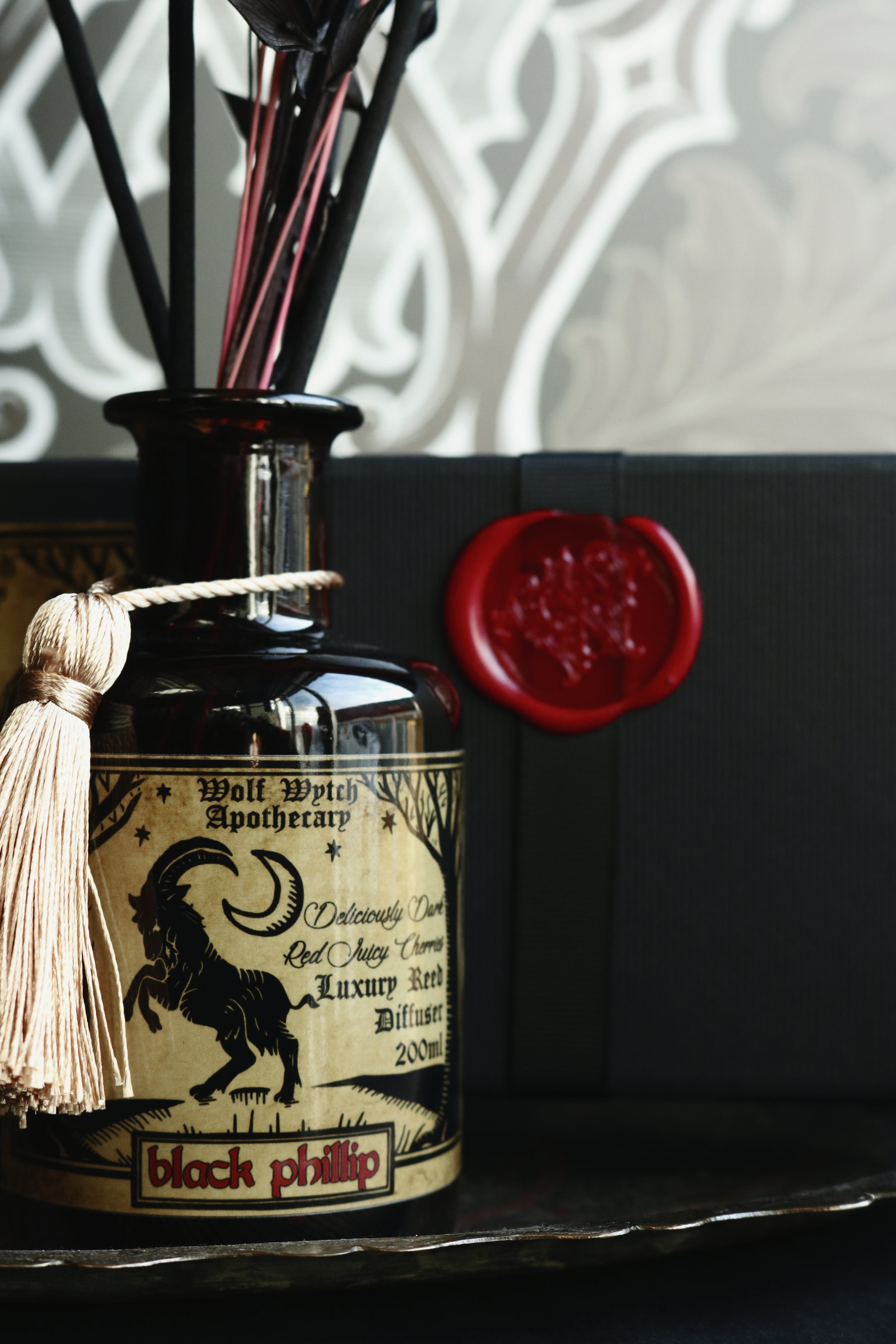 Black Phillip Luxury Diffuser - Dark Cherries