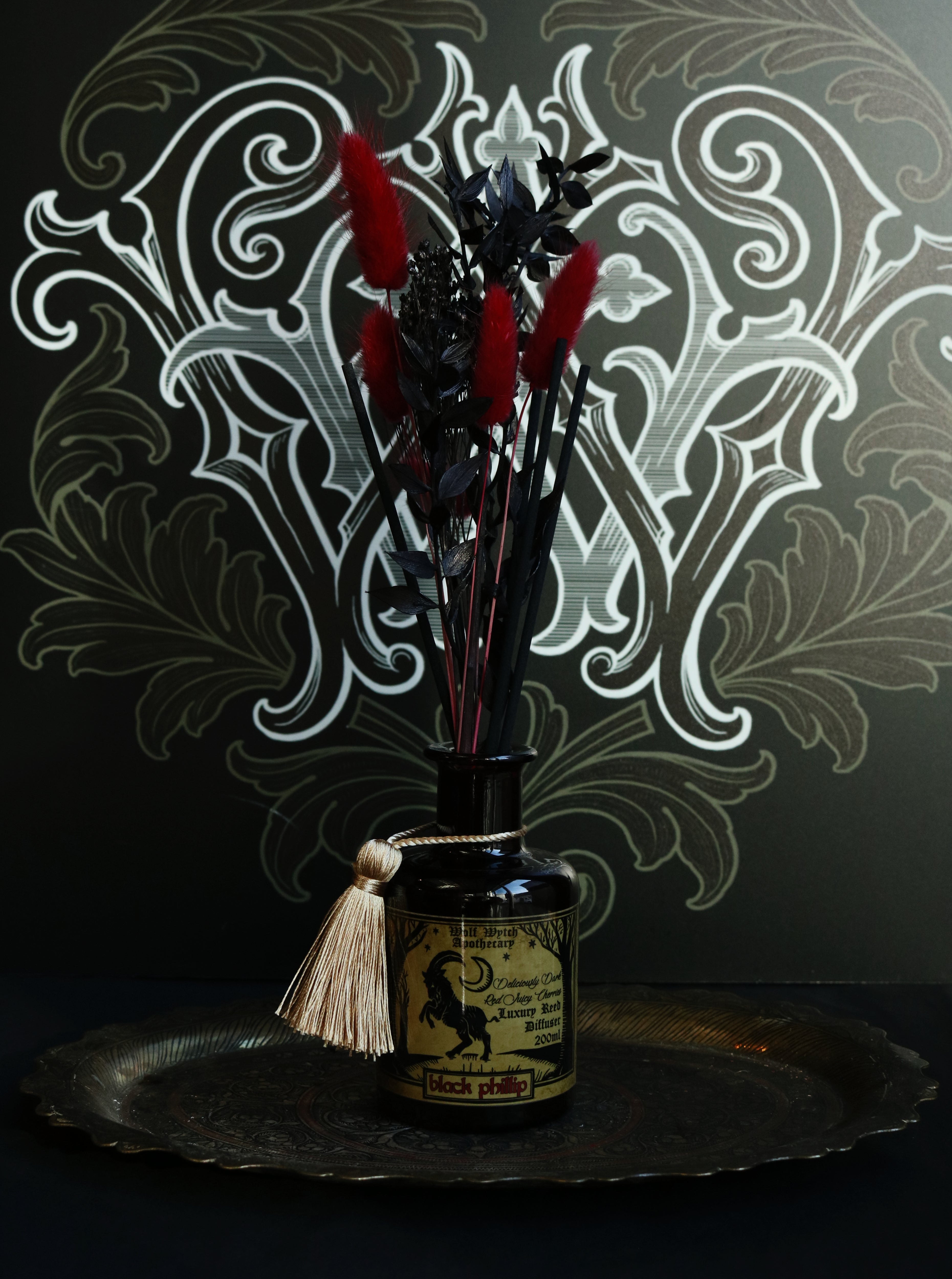 Black Phillip Luxury Diffuser - Dark Cherries