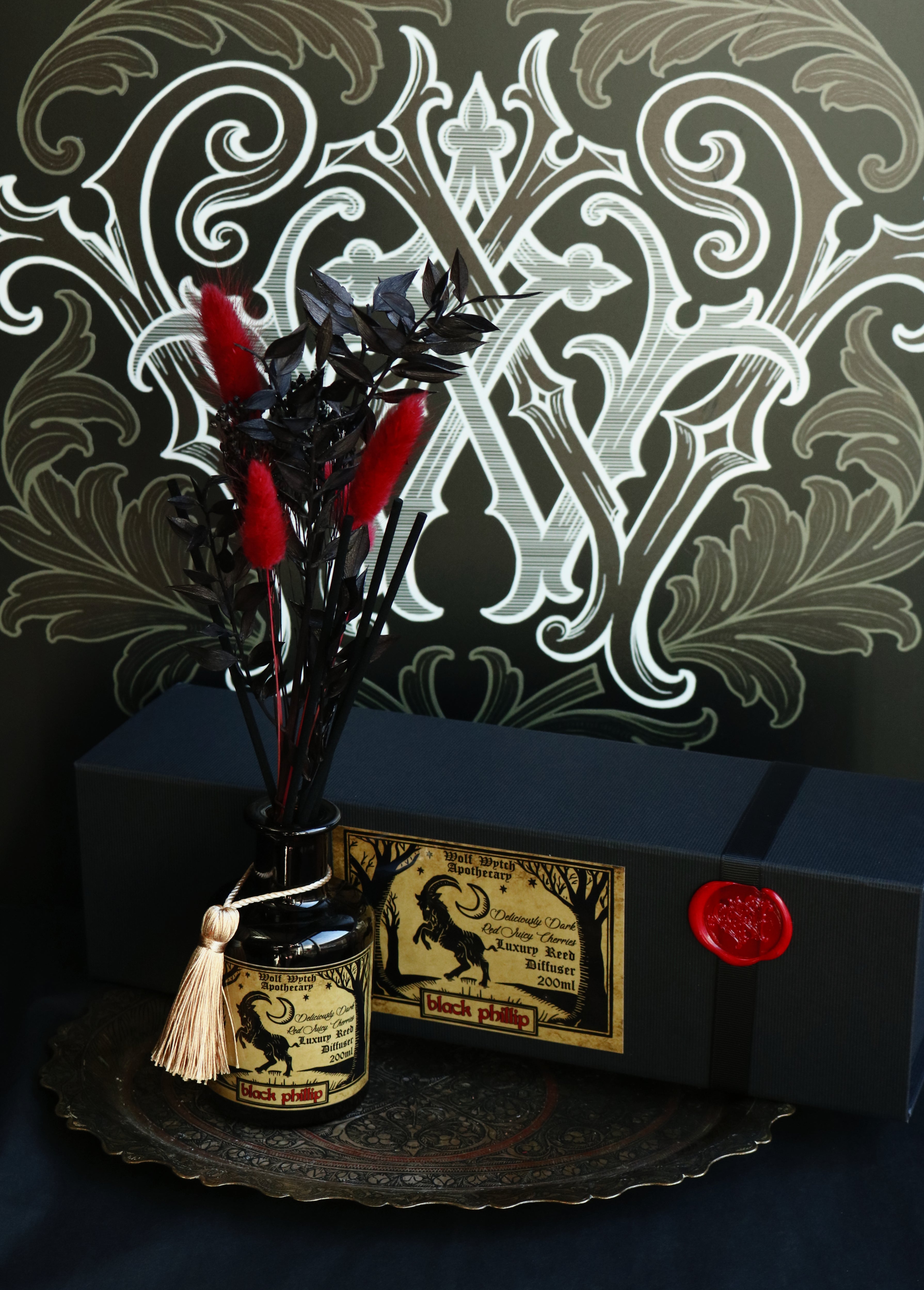 Black Phillip Luxury Diffuser - Dark Cherries