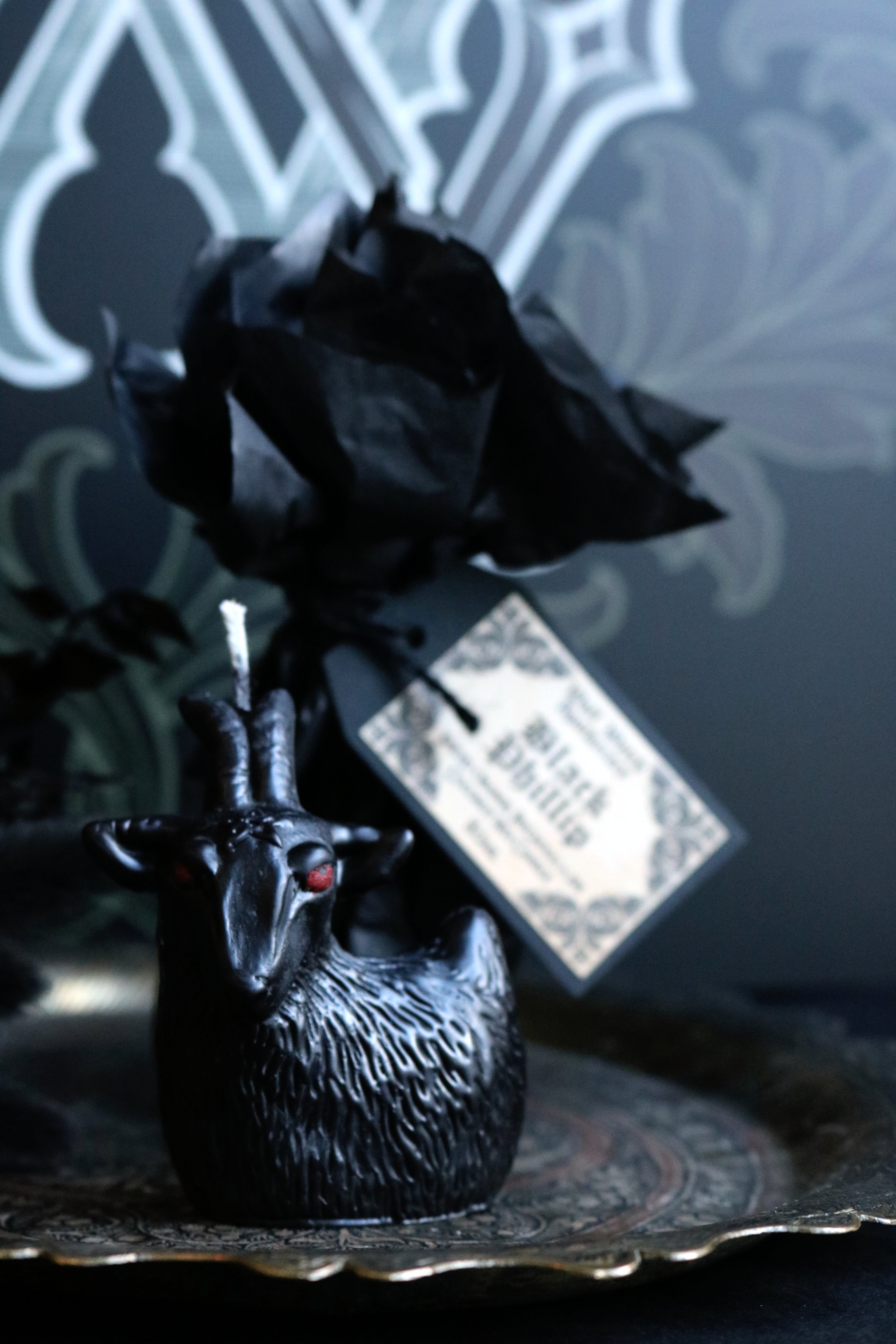 Black Phillip Pillar Candle