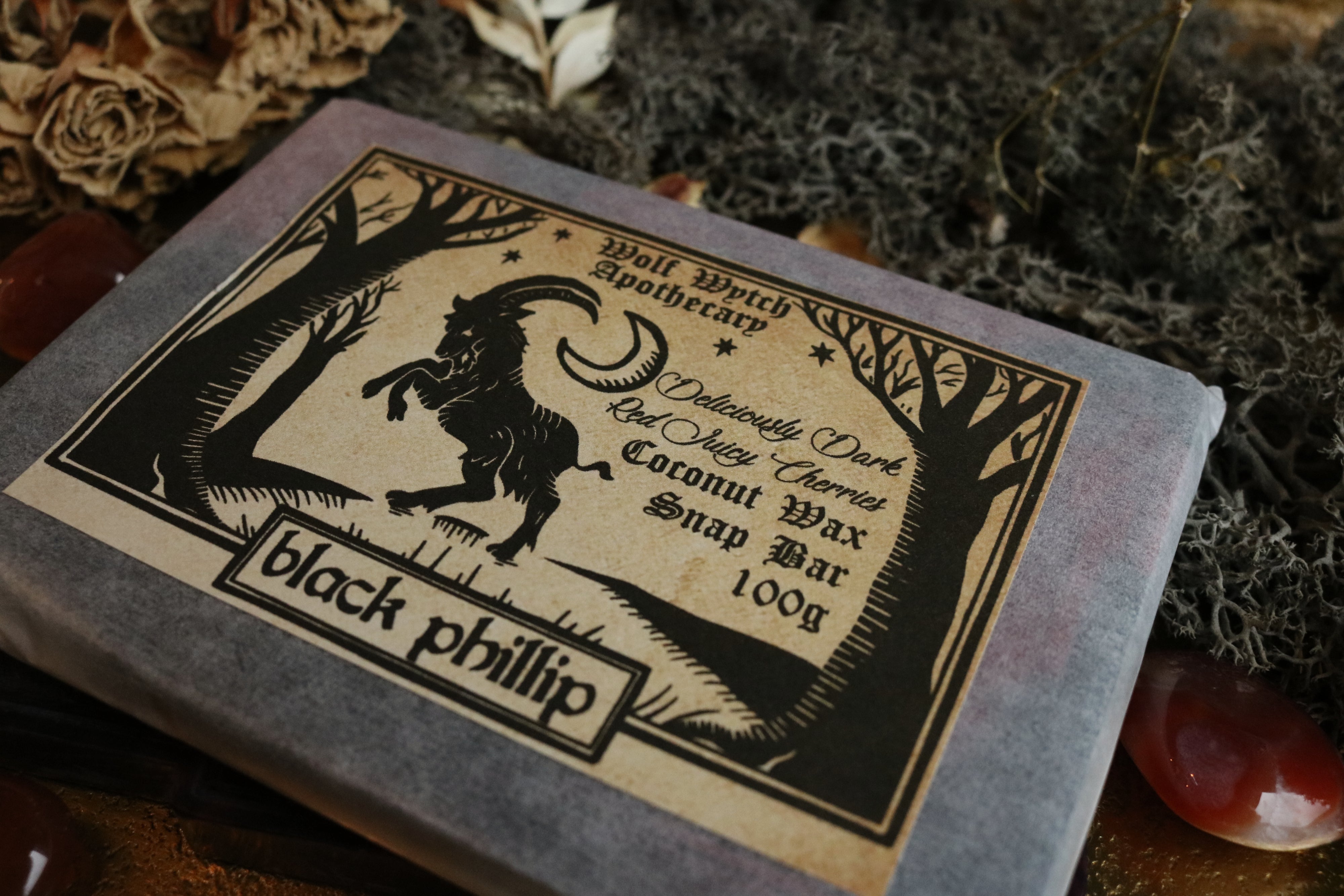 Black Phillip Snap Bar - Dark Cherries