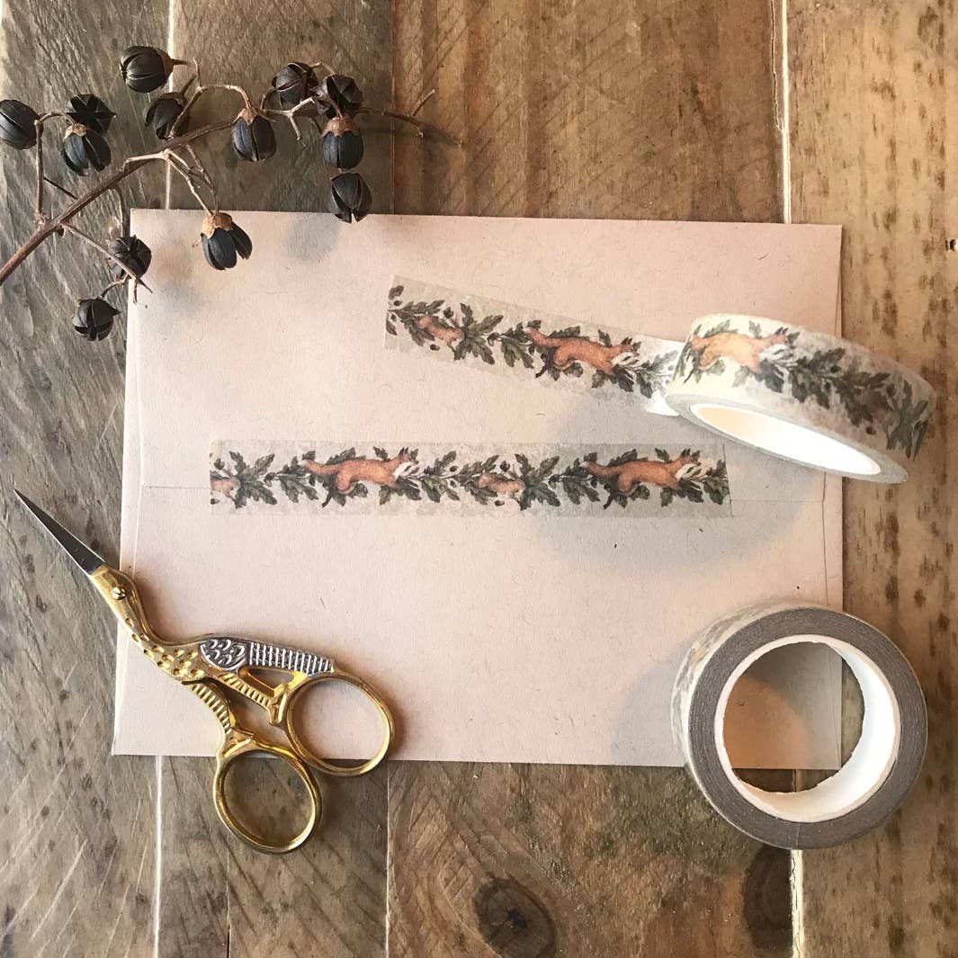 Fox and Hare Washi Tape - Jessica Roux