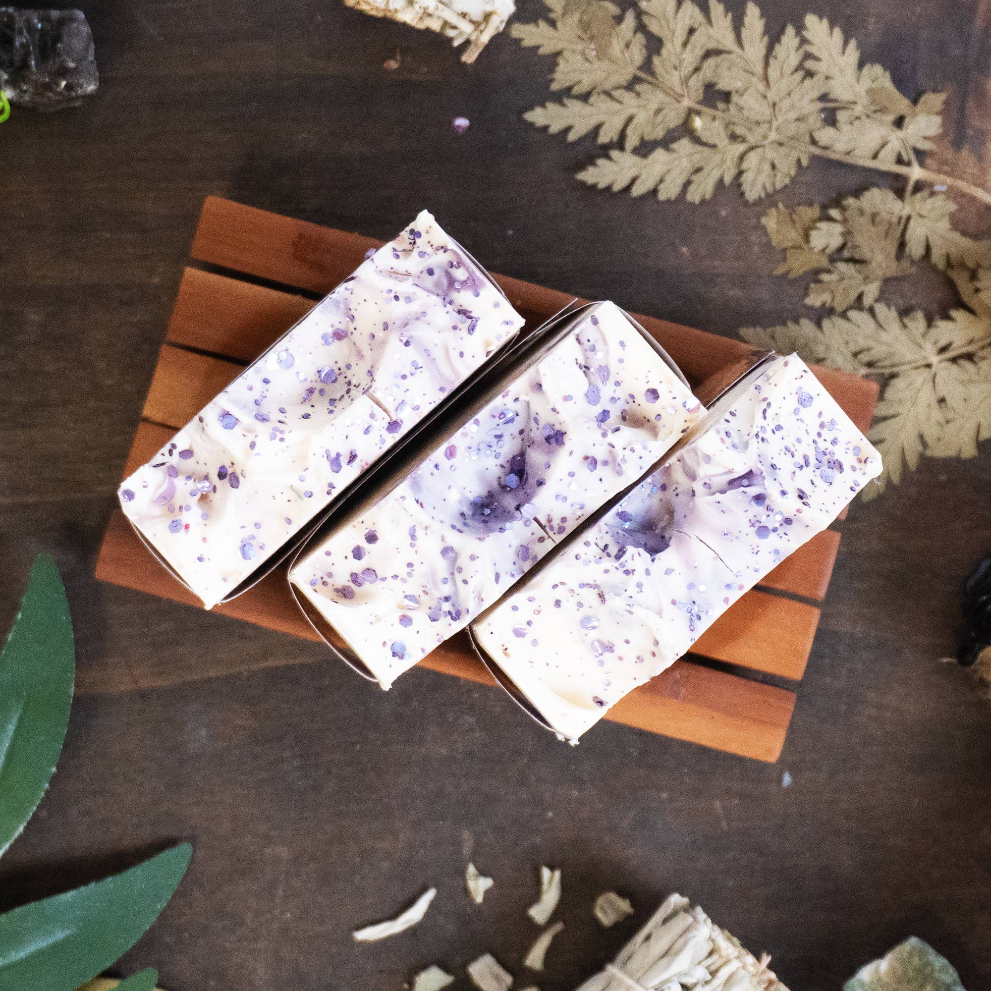 Triple Goddess Soap - Pomegranate, Jasmine & Musk