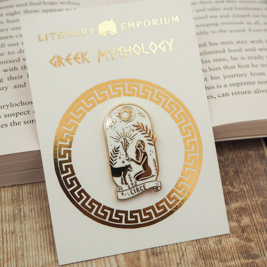 Circe Greek Mythology Enamel Pin