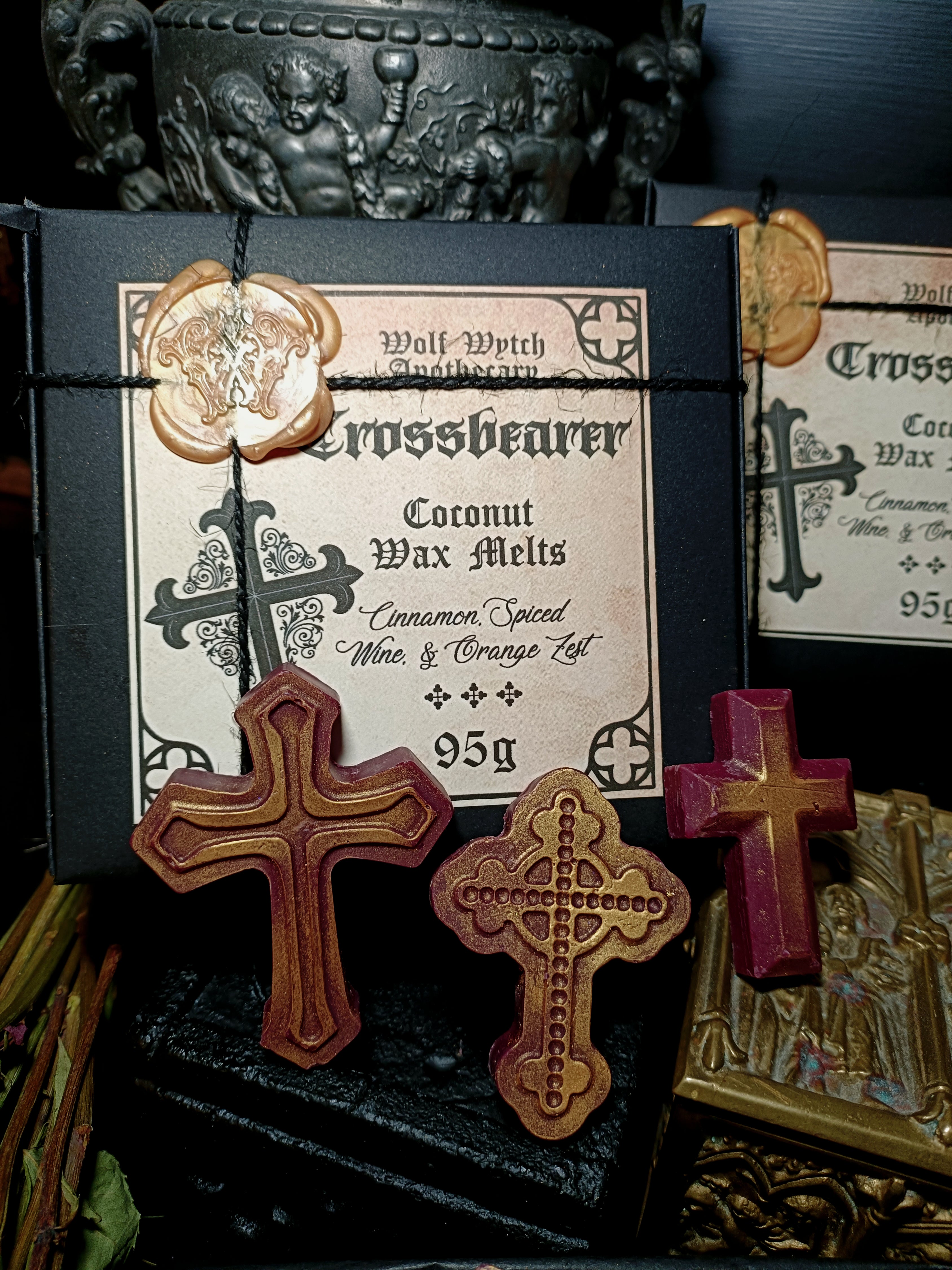 Crossbearer Wax Melts | Spiced Wine, Cinnamon, Orange Zest