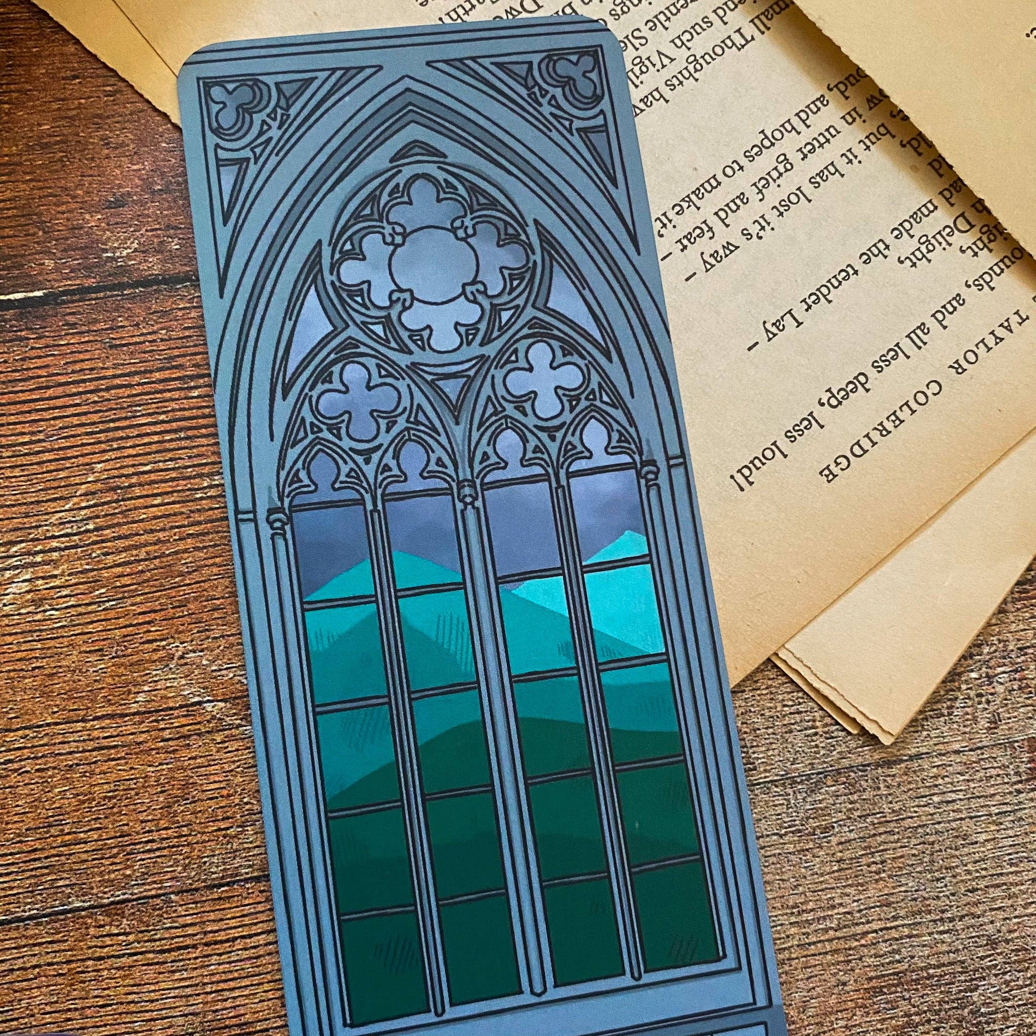 Gothic Window Bookmark