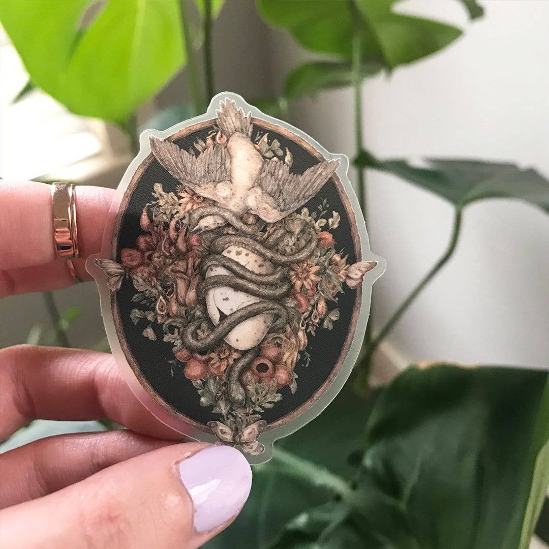 Botanica Semi-transparent Sticker - Jessica Roux