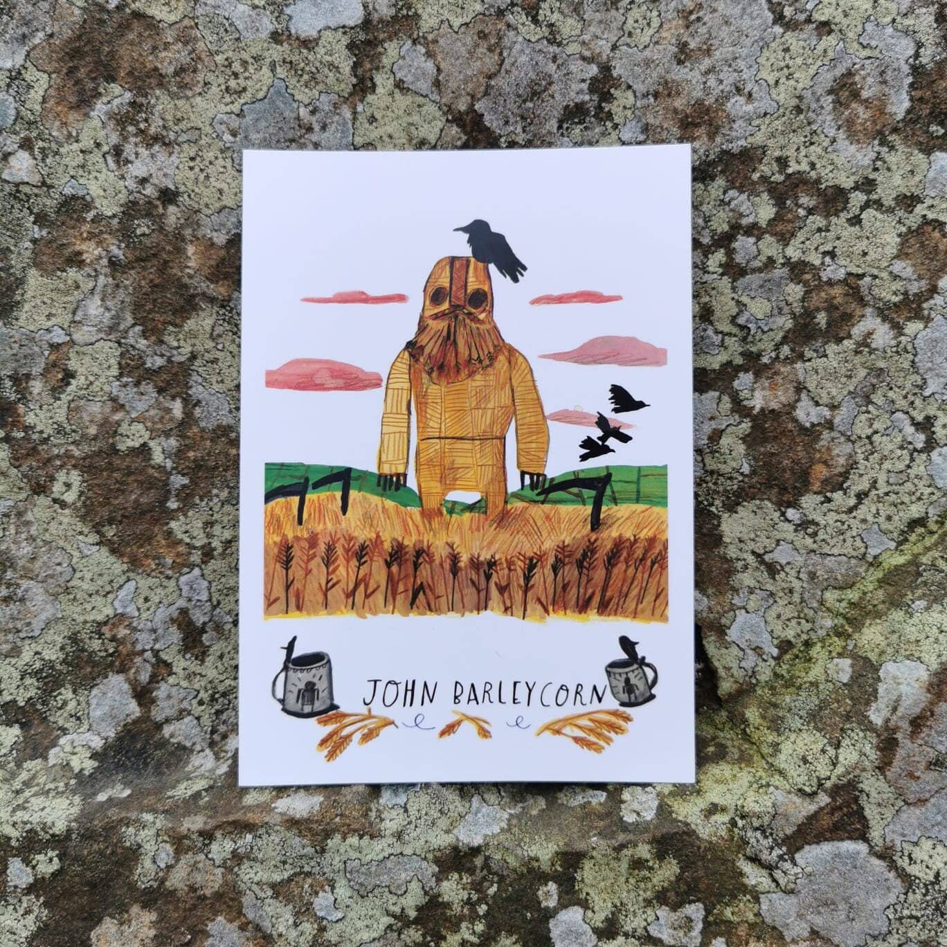 John Barleycorn Postcard