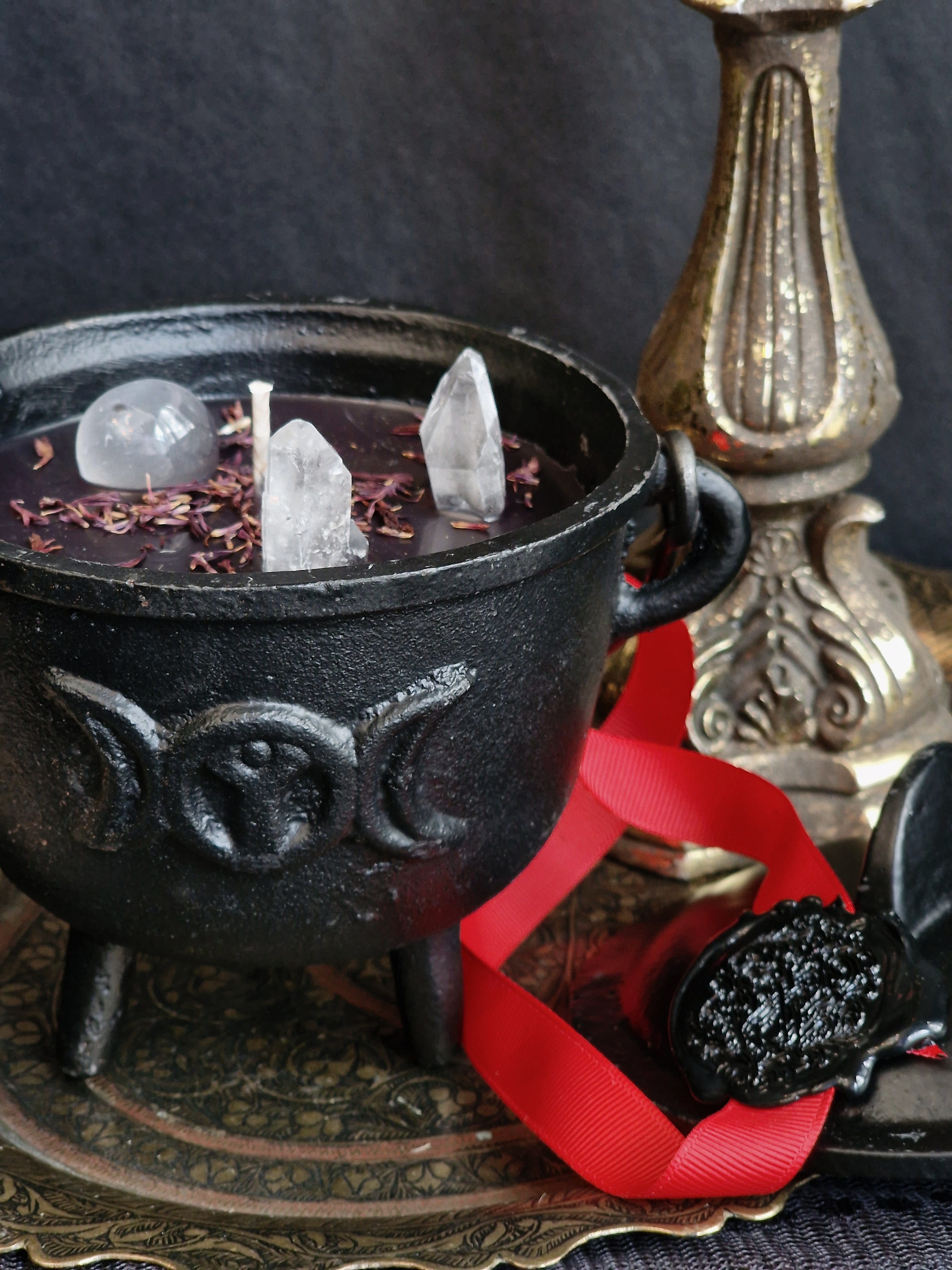 Danse Macabre Cauldron Candle - NEW VERSION