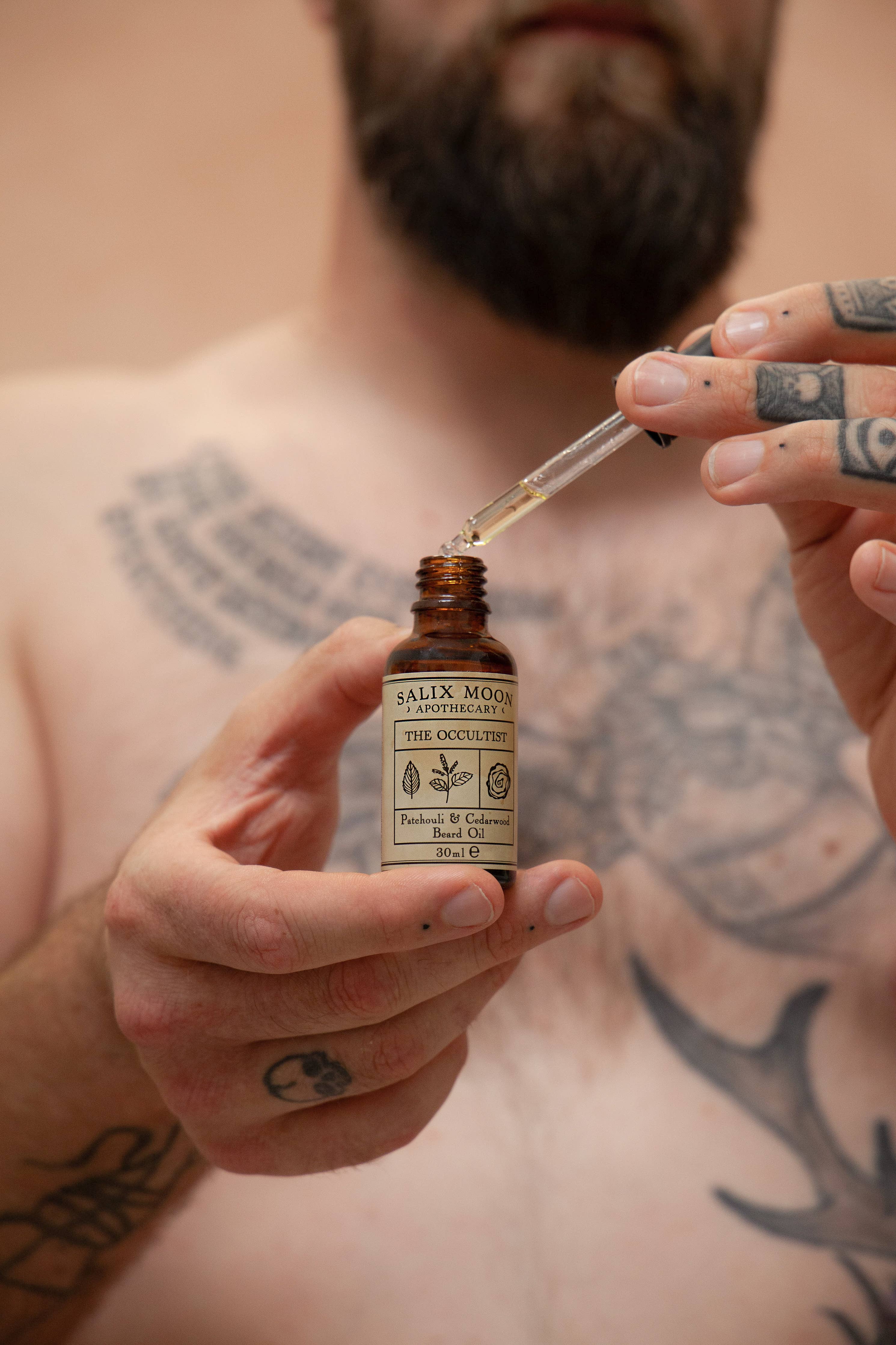 Botanical Beard Oil | Patchouli and Cedarwood Essential Oil