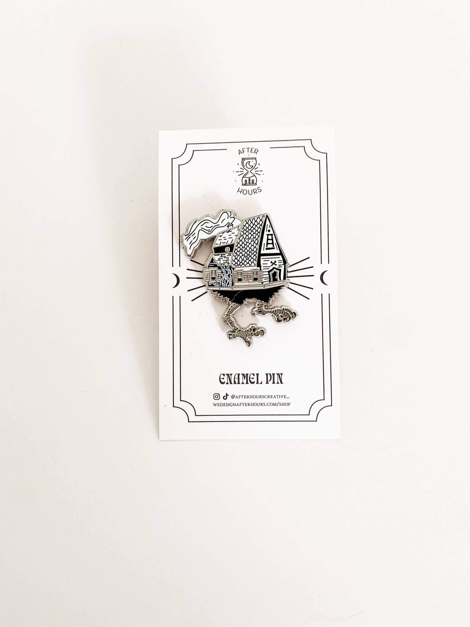 Baba Yaga Enamel Pin