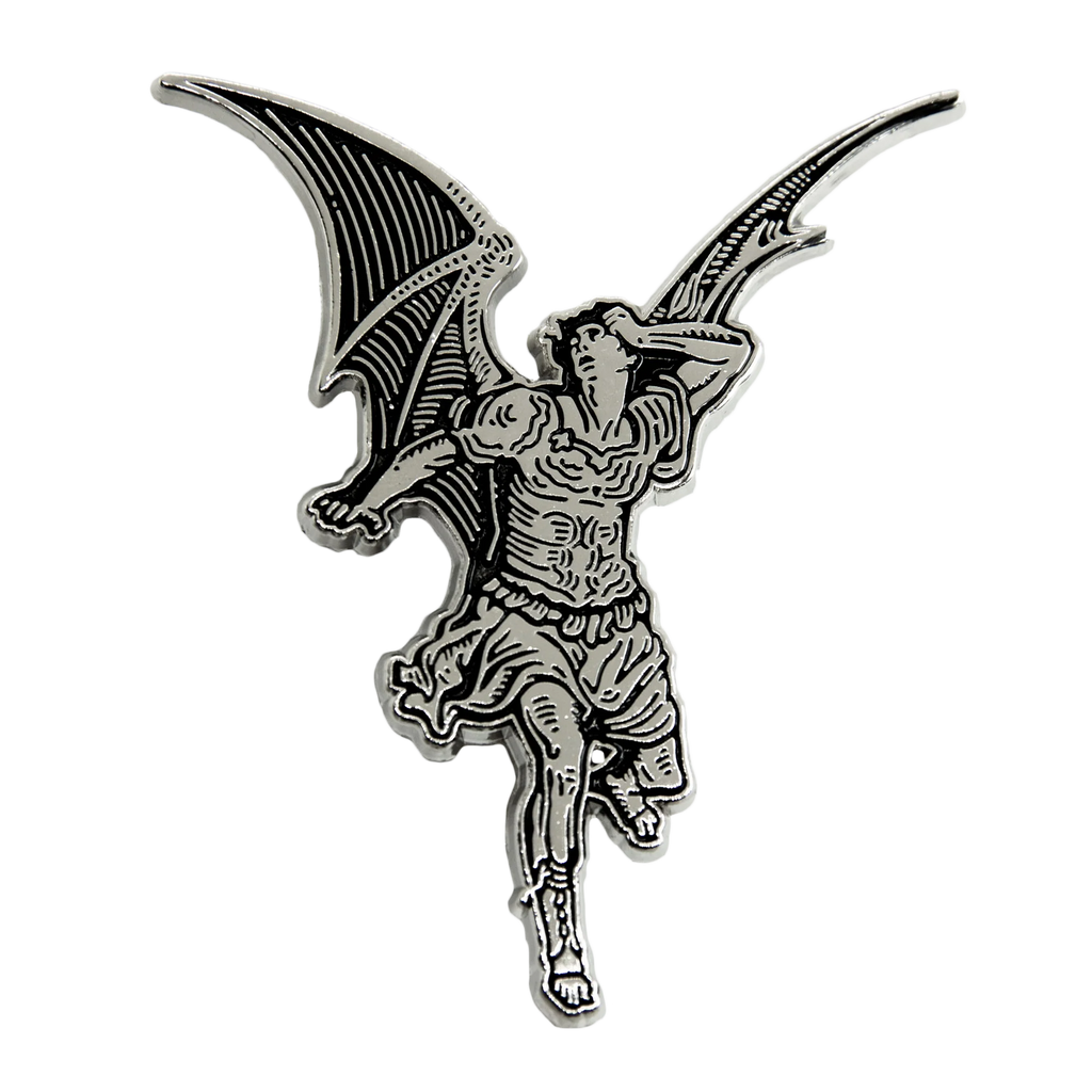 Gustave Dore Lucifer Enamel Pin - Ectogasm