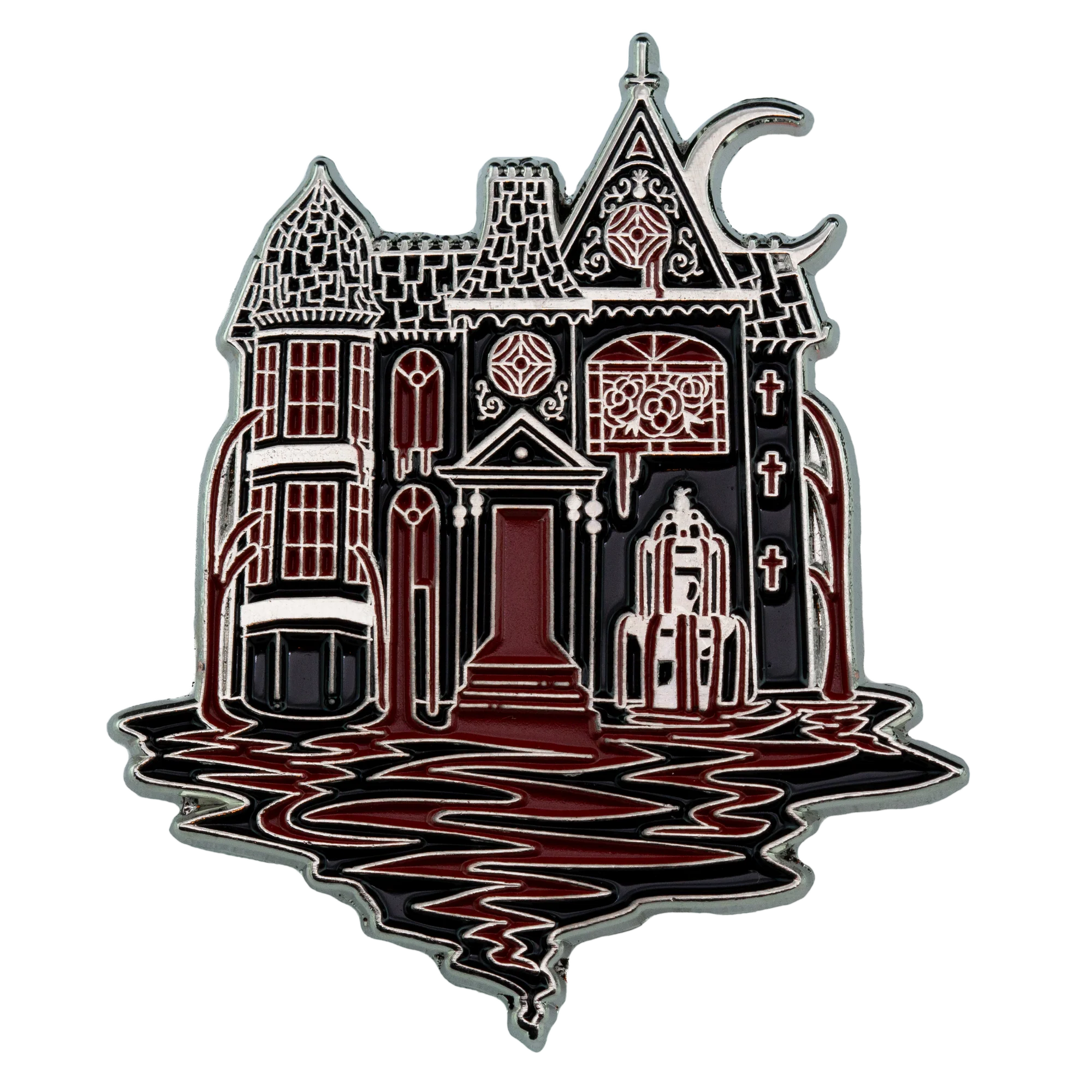 Bleeding Haunted Mansion Enamel Pin - Ectogasm