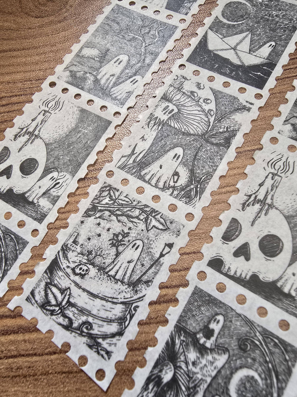 Ghosties Galore Stamp Washi Tape (RS)