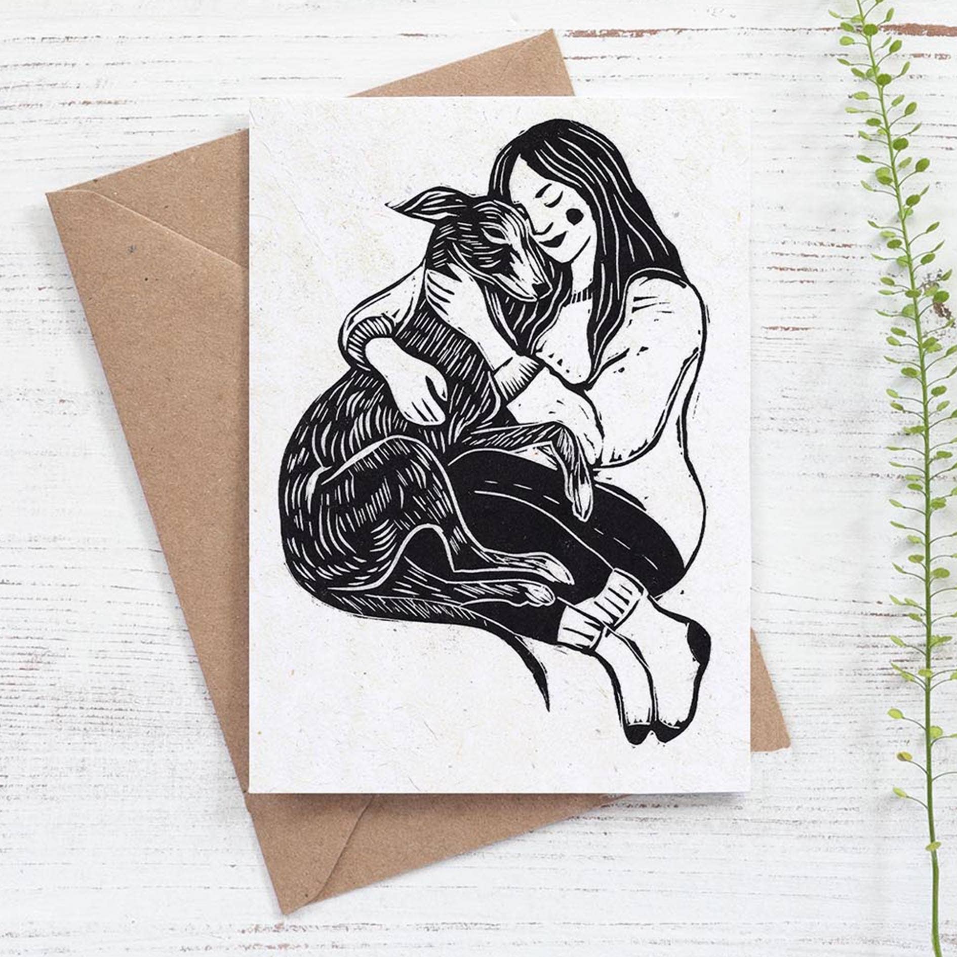 Creature Comfort Greetings Card