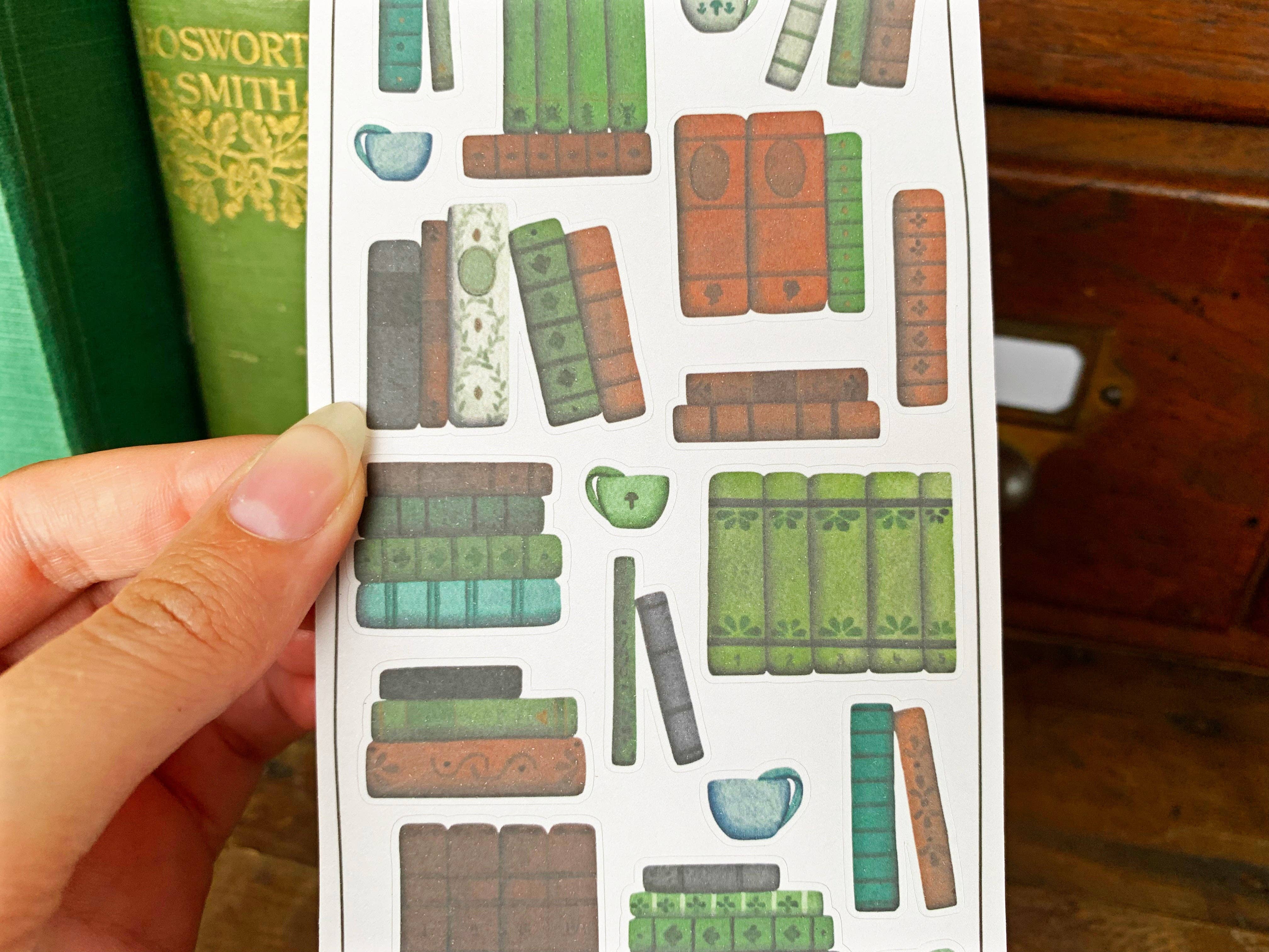 Vintage Books Sticker Sheet