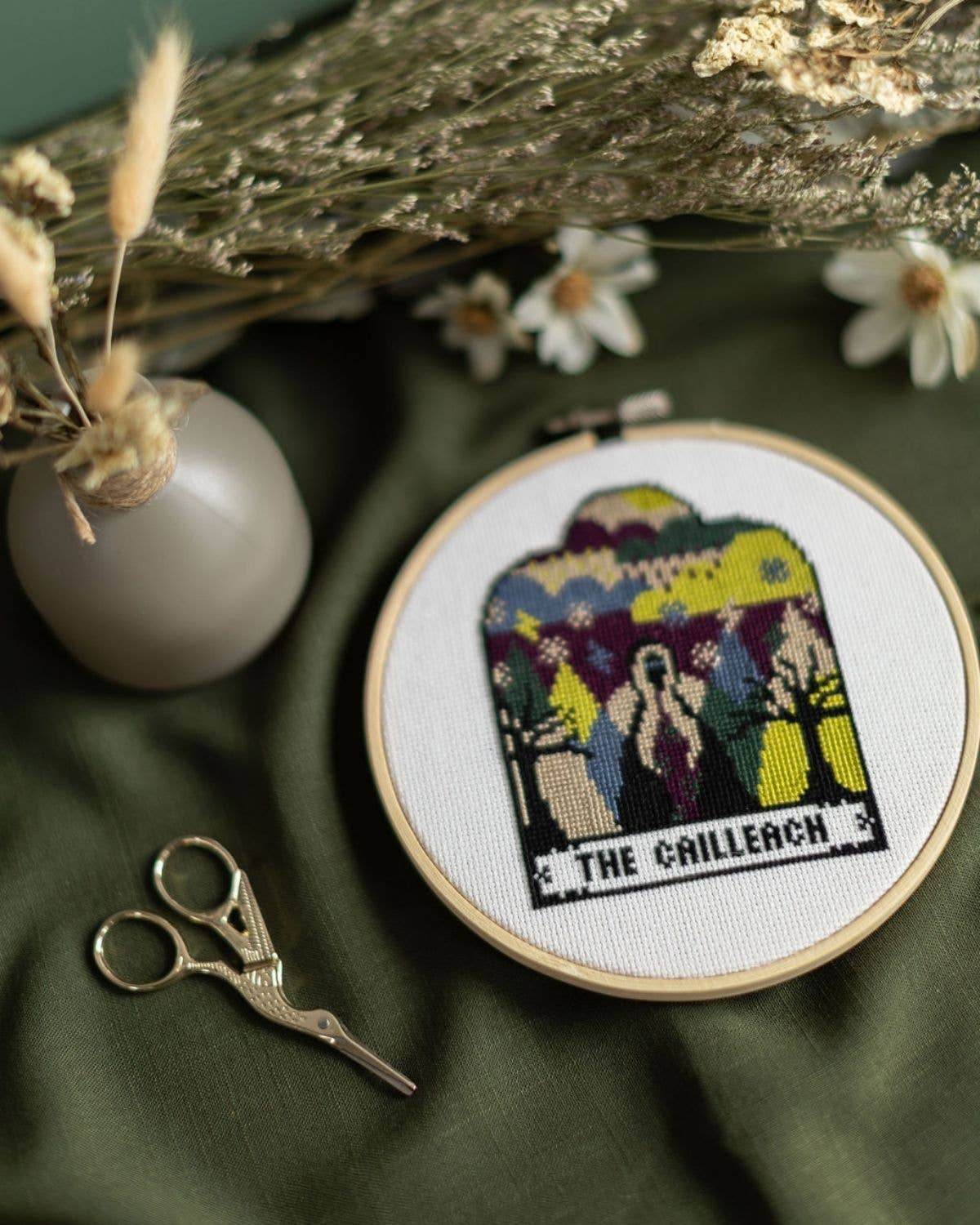 'The Cailleach' Folklore Collection Cross Stitch Kit