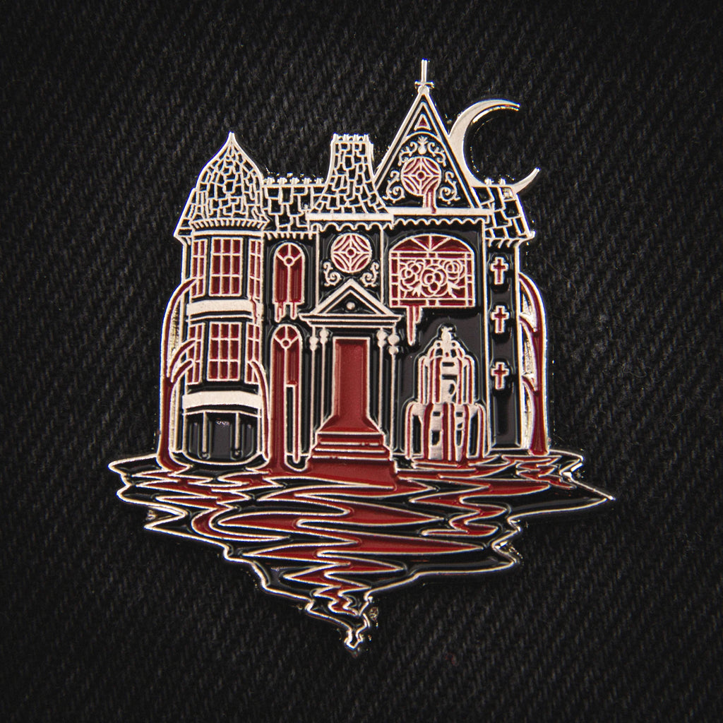 Bleeding Haunted Mansion Enamel Pin - Ectogasm