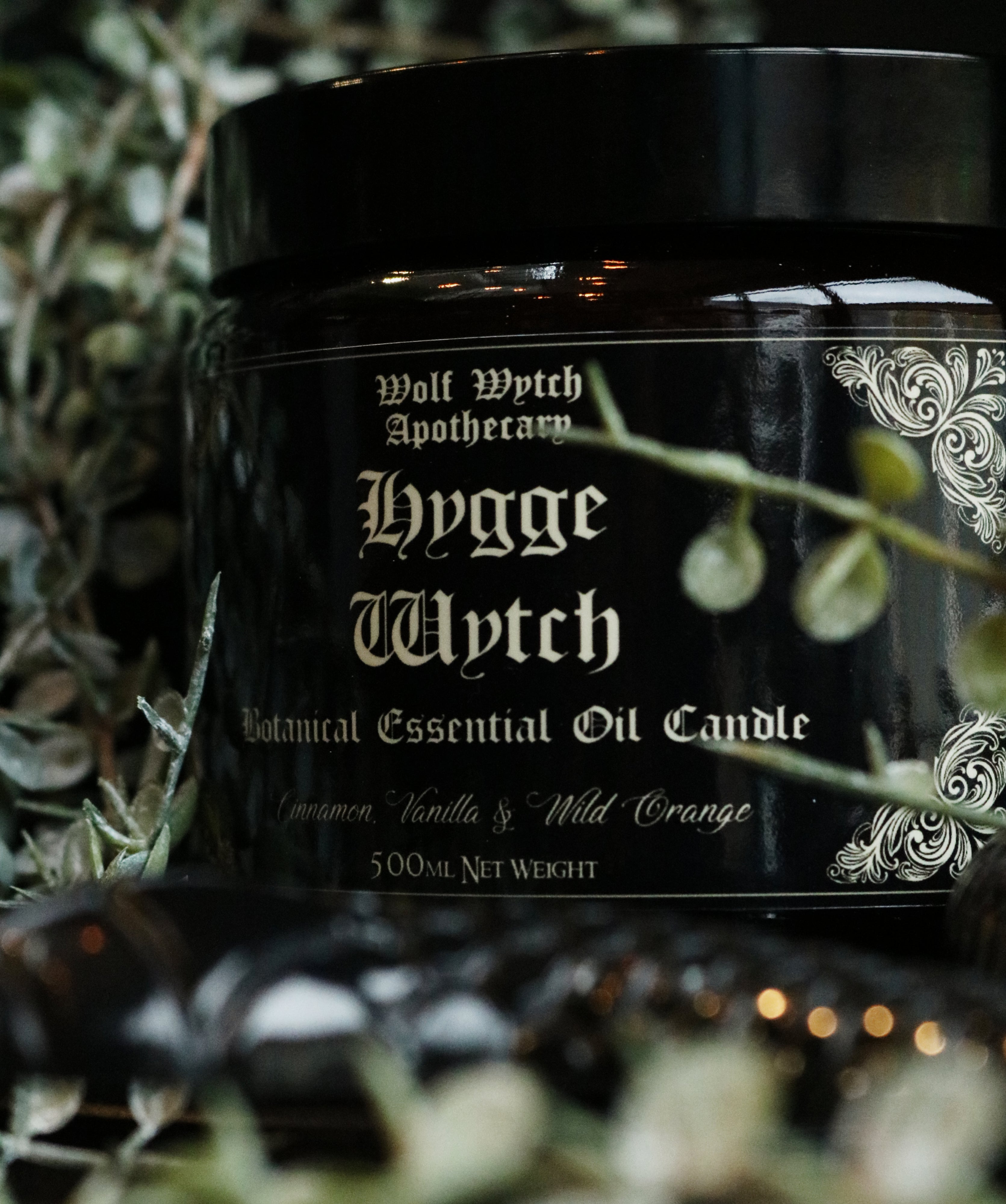 Hygge Wytch Botanical Candle | Vanilla, Orange, Cinnamon