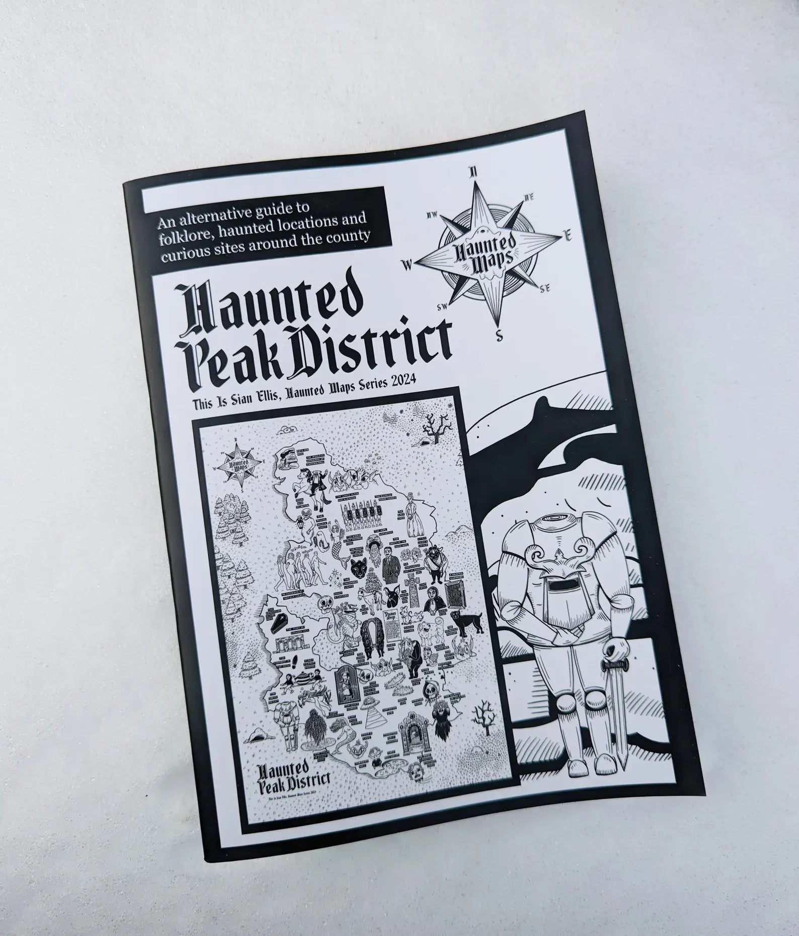 Haunted Peak District Map