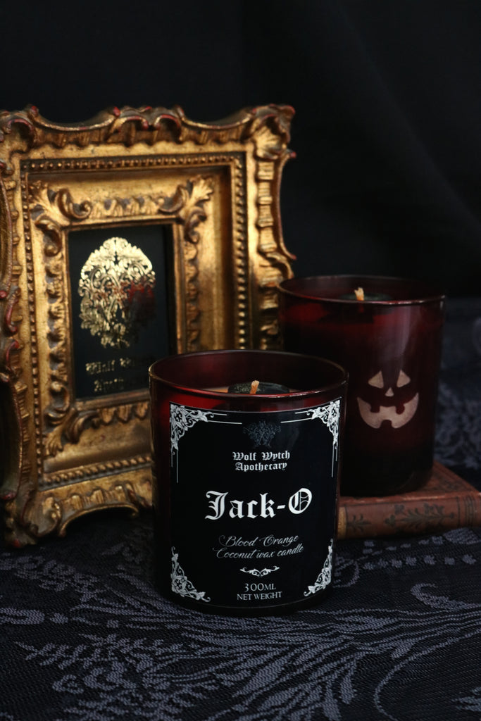 Jack-O Crystal Candle