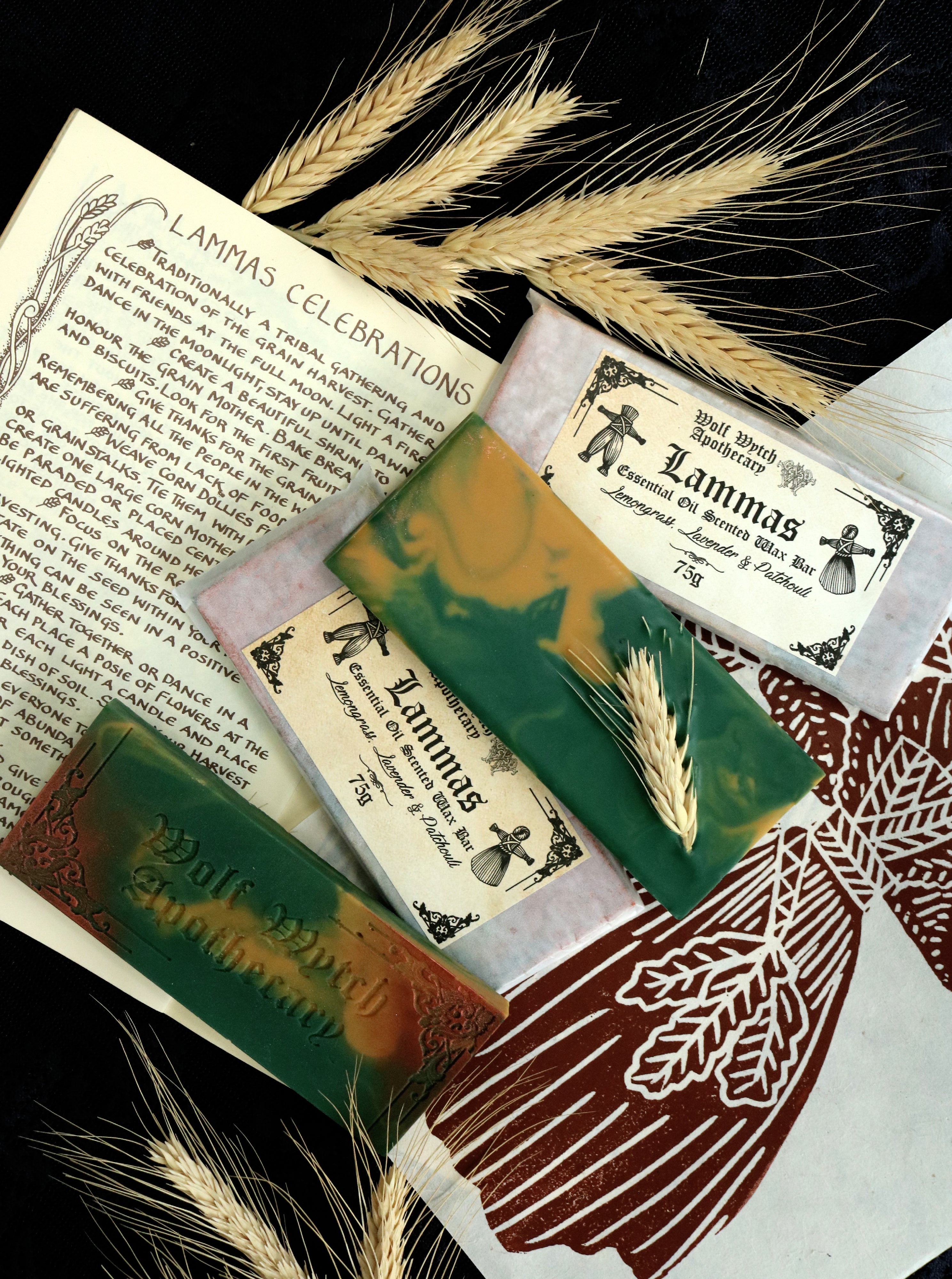 Lammas Wax Melt Snap Bar (Ltd Ed)