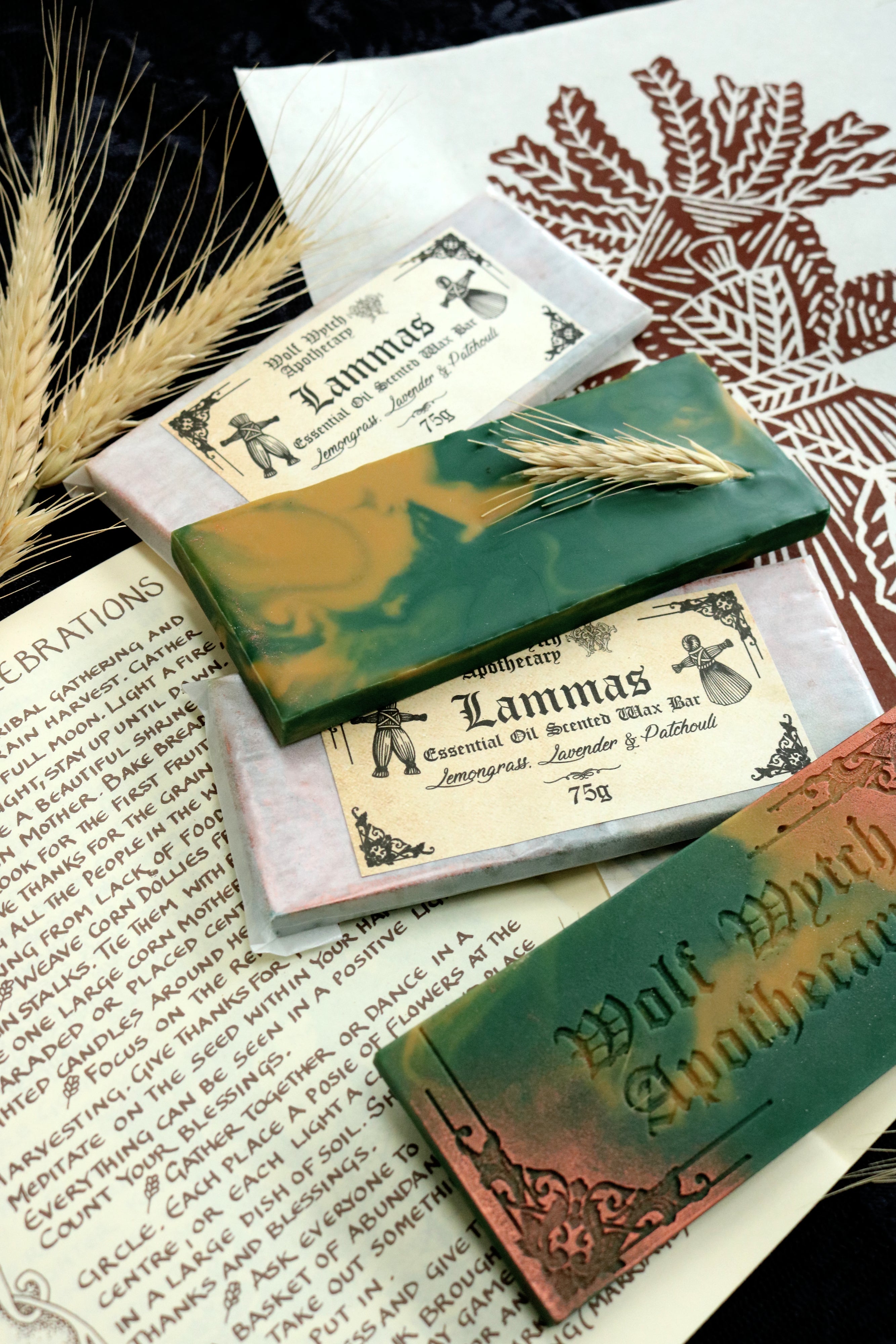 Lammas Wax Melt Snap Bar (Ltd Ed)