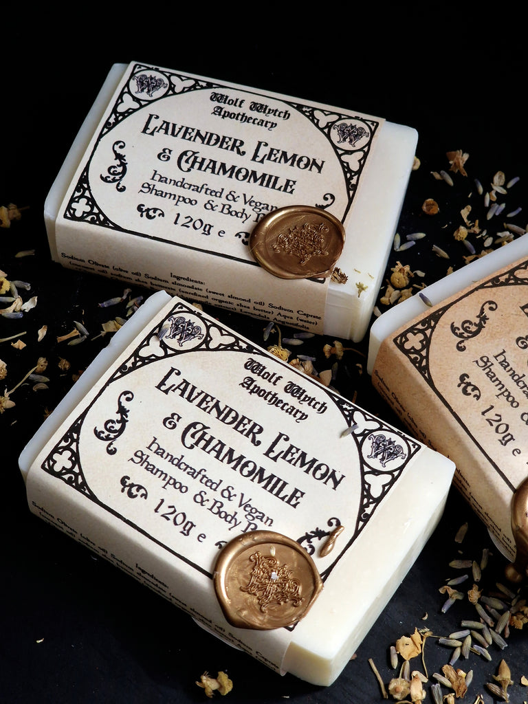 Lavender, Lemon & Chamomile Shampoo Bar