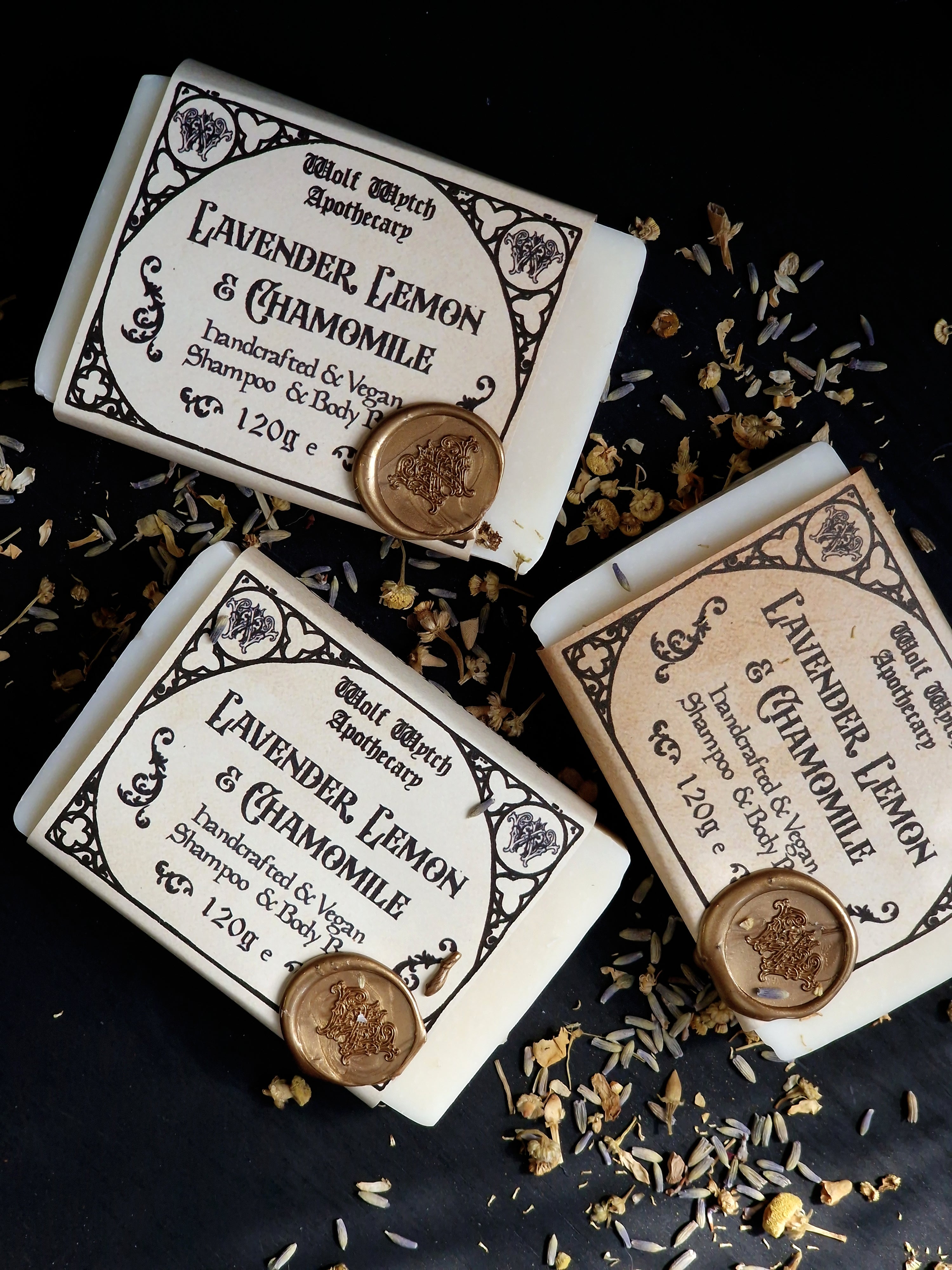 Lavender, Lemon & Chamomile Shampoo Bar