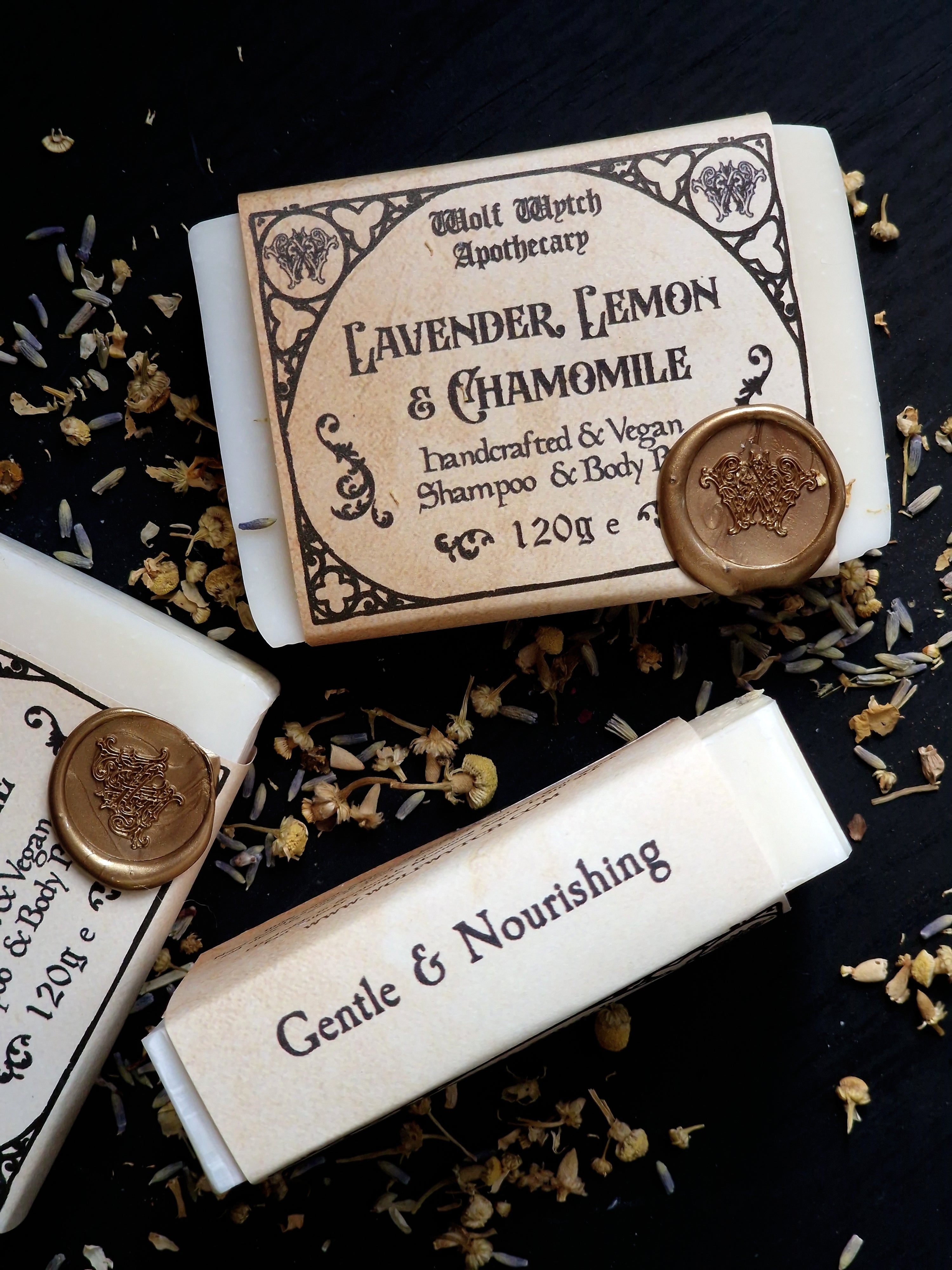 Lavender, Lemon & Chamomile Shampoo Bar