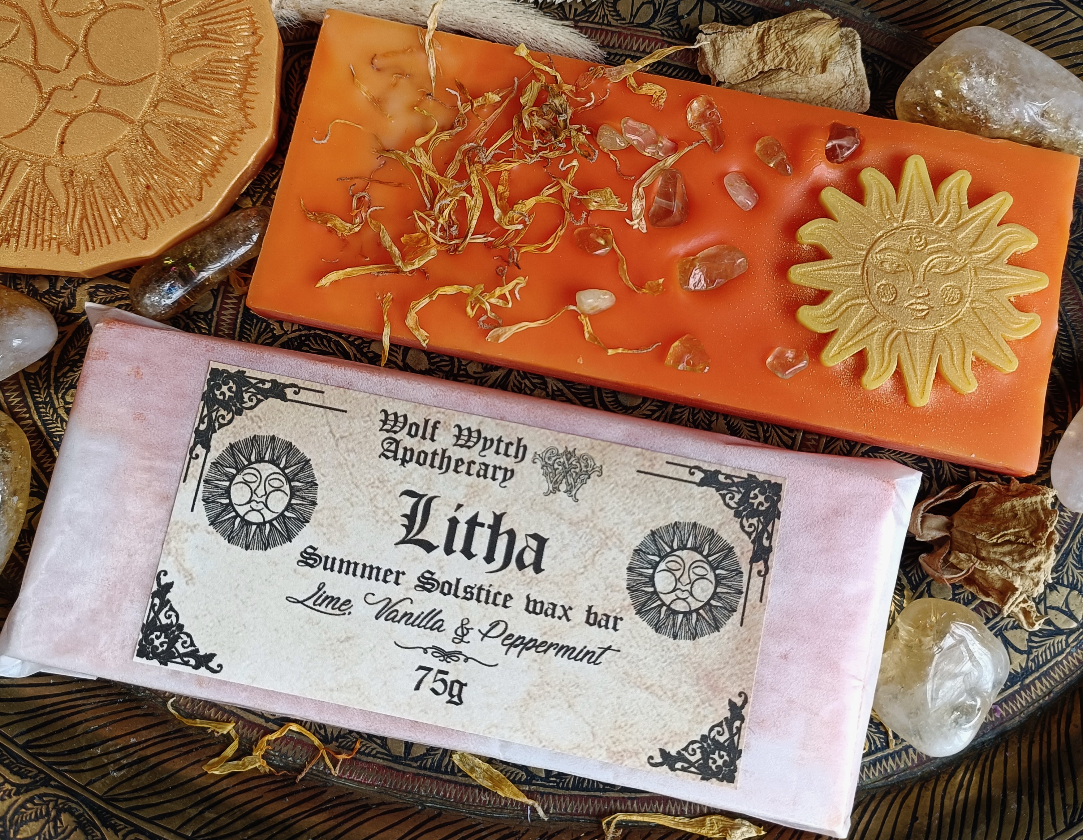 Litha Summer Solstice Wax Melt Snap Bar (Ltd Ed)