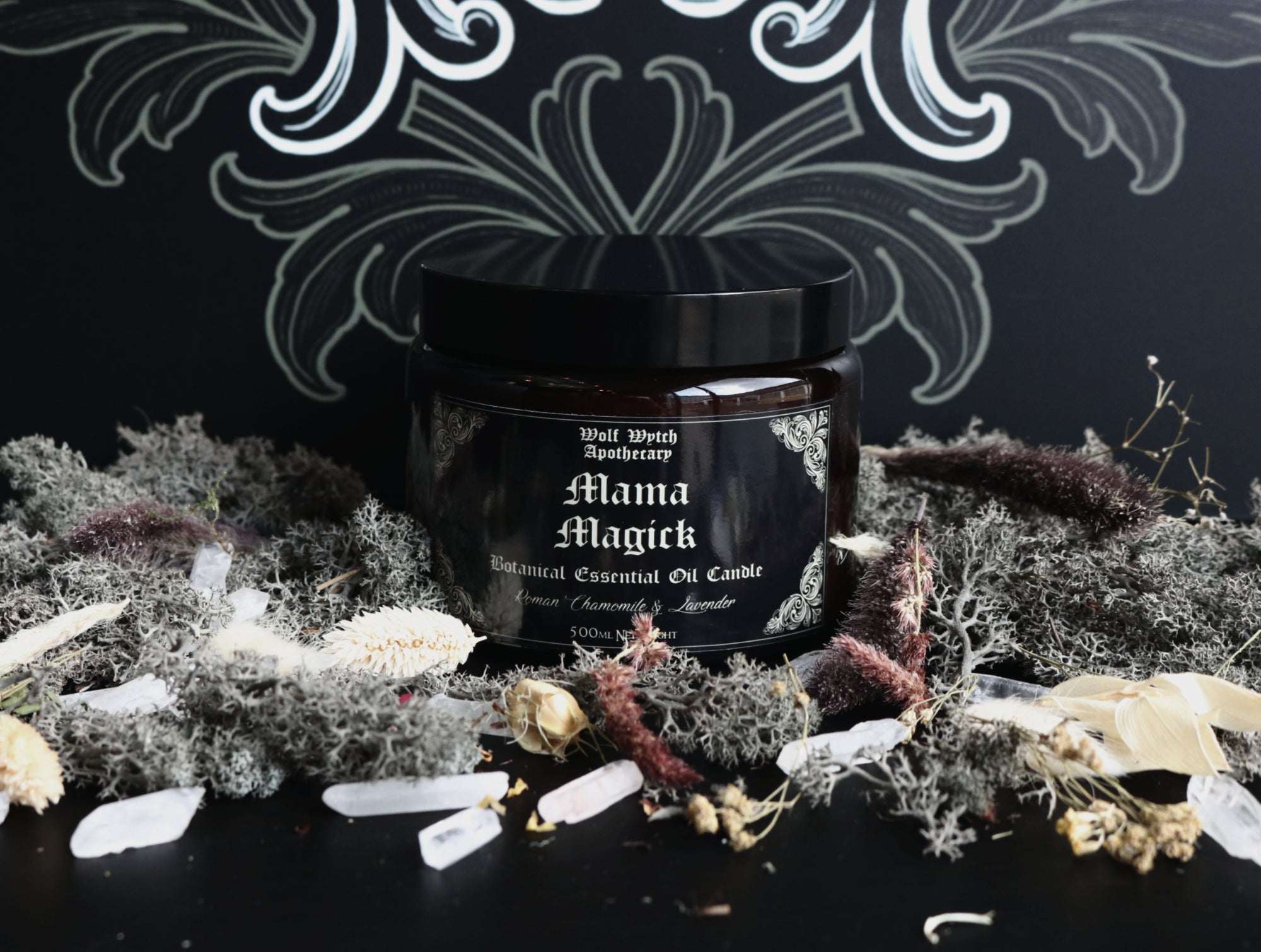 Mama Magick Botanical Candle | Lavender & Chamomile