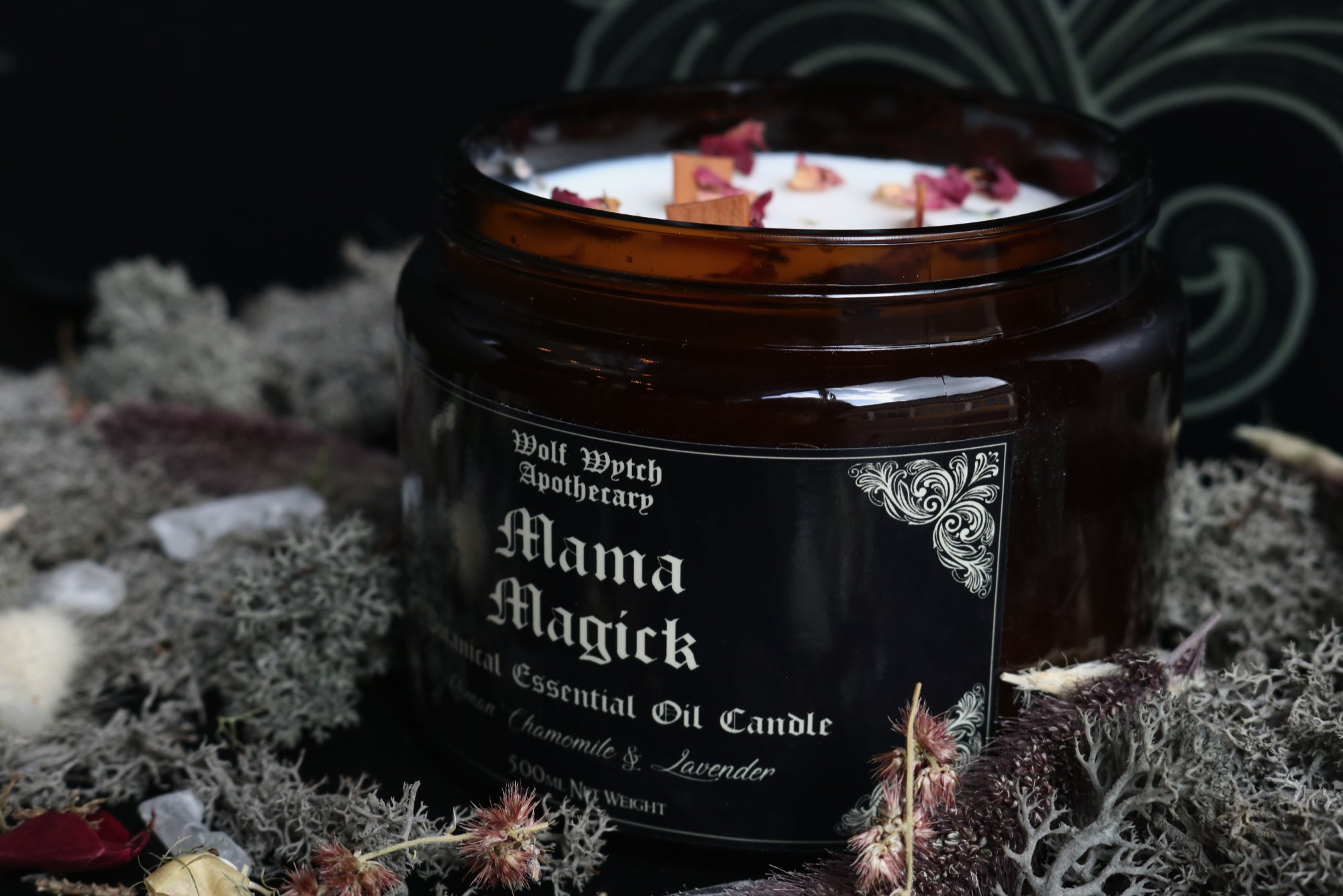 Mama Magick Botanical Candle | Lavender & Chamomile