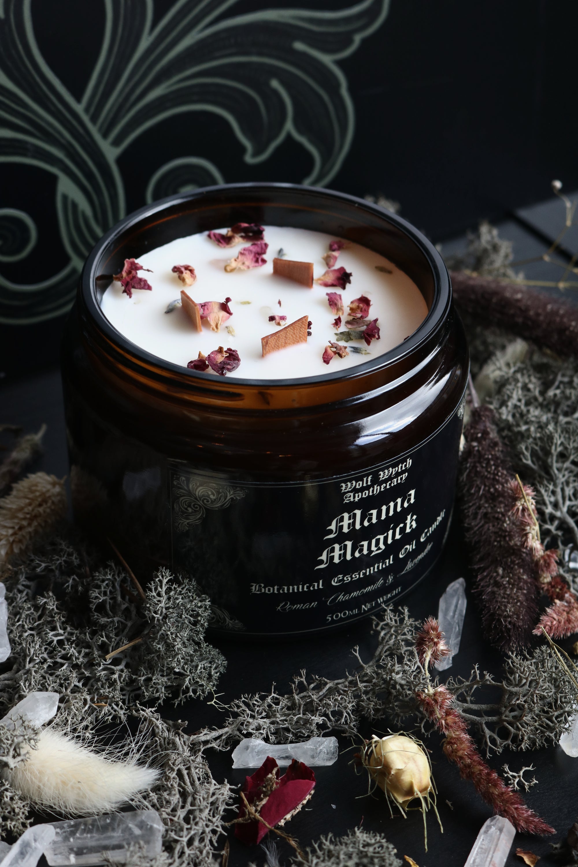 Mama Magick Botanical Candle | Lavender & Chamomile