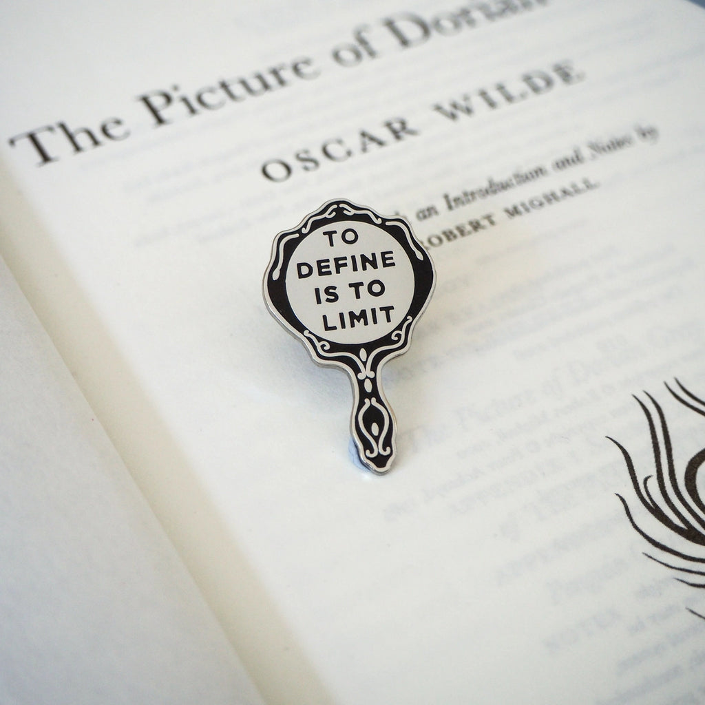 The Picture Of Dorian Gray Mirror Enamel Pin