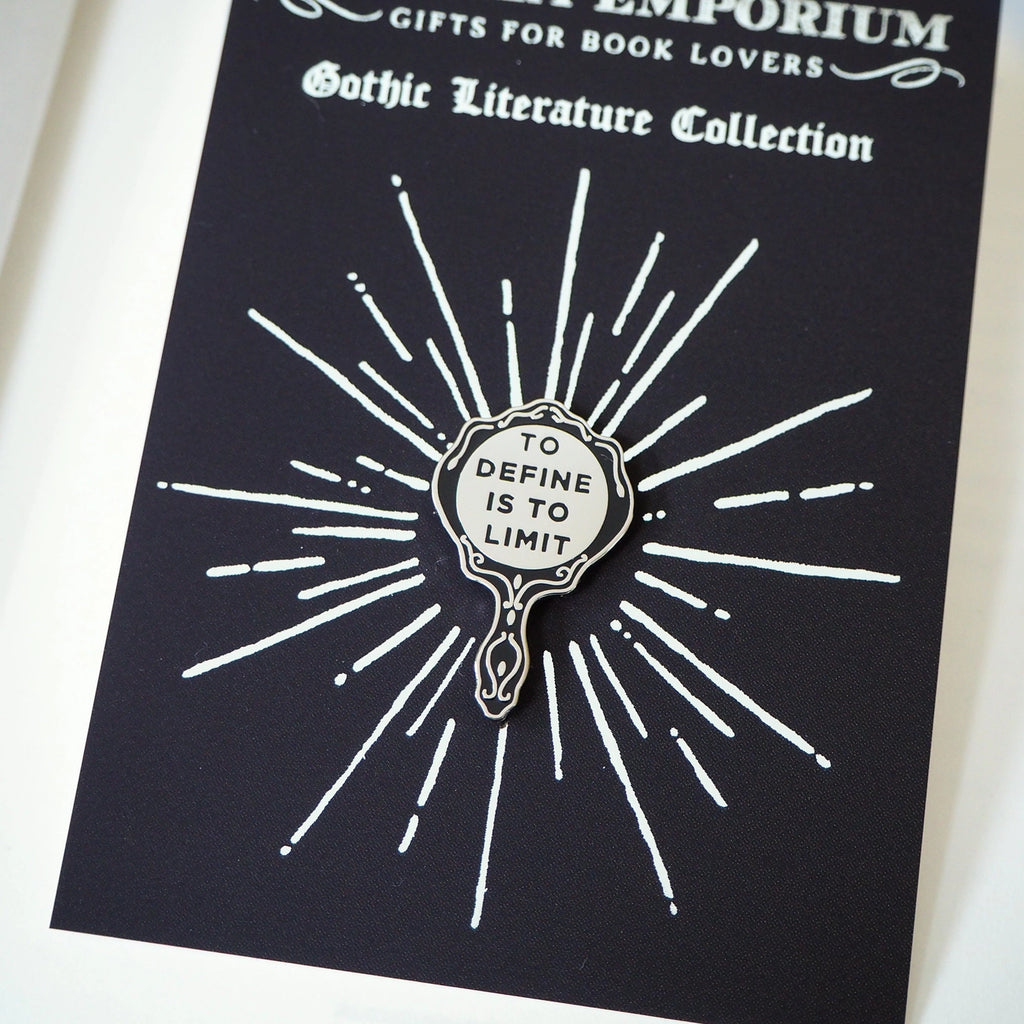 The Picture Of Dorian Gray Mirror Enamel Pin