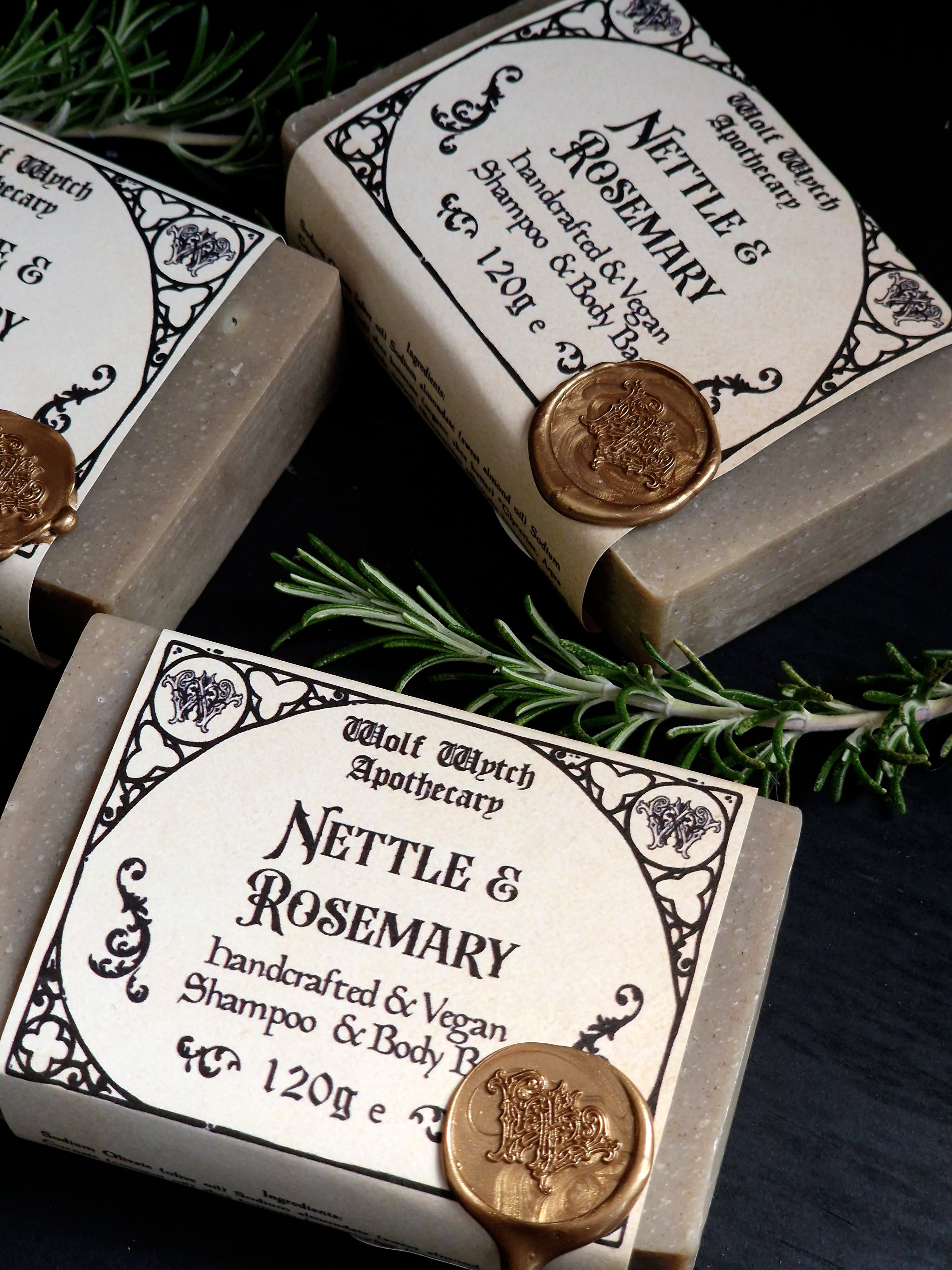 Nettle & Rosemary Shampoo Bar