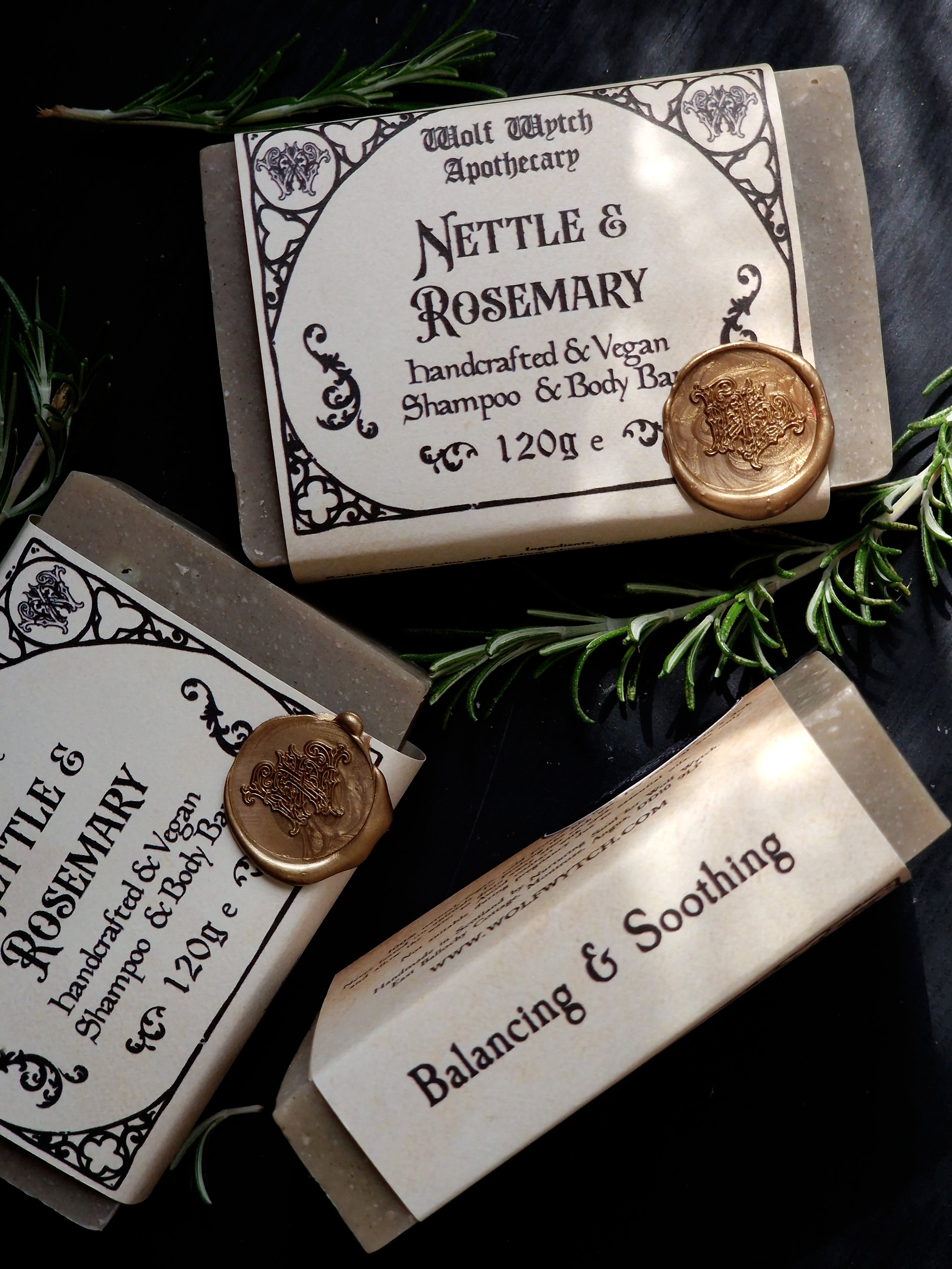 Nettle & Rosemary Shampoo Bar