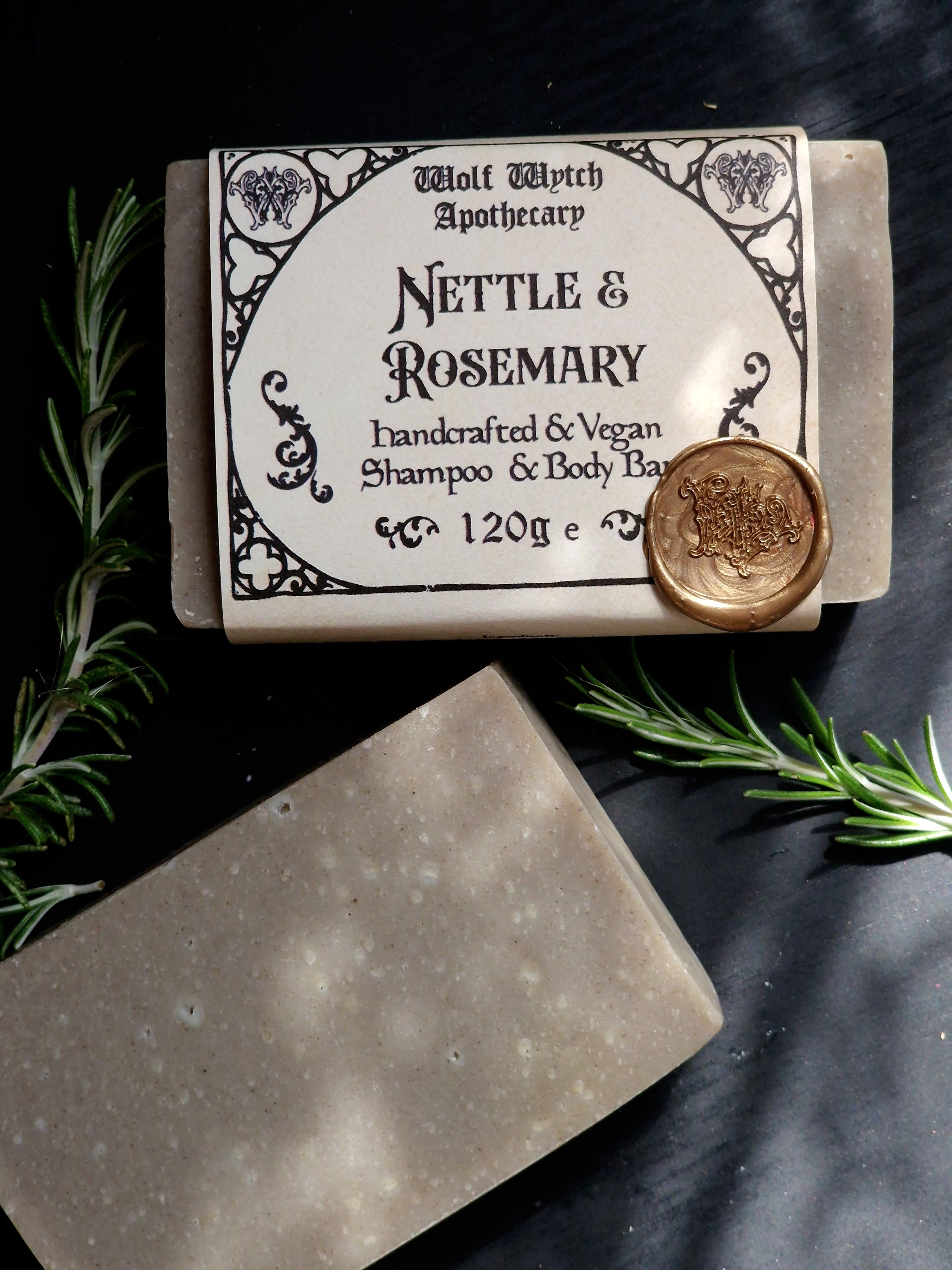Nettle & Rosemary Shampoo Bar