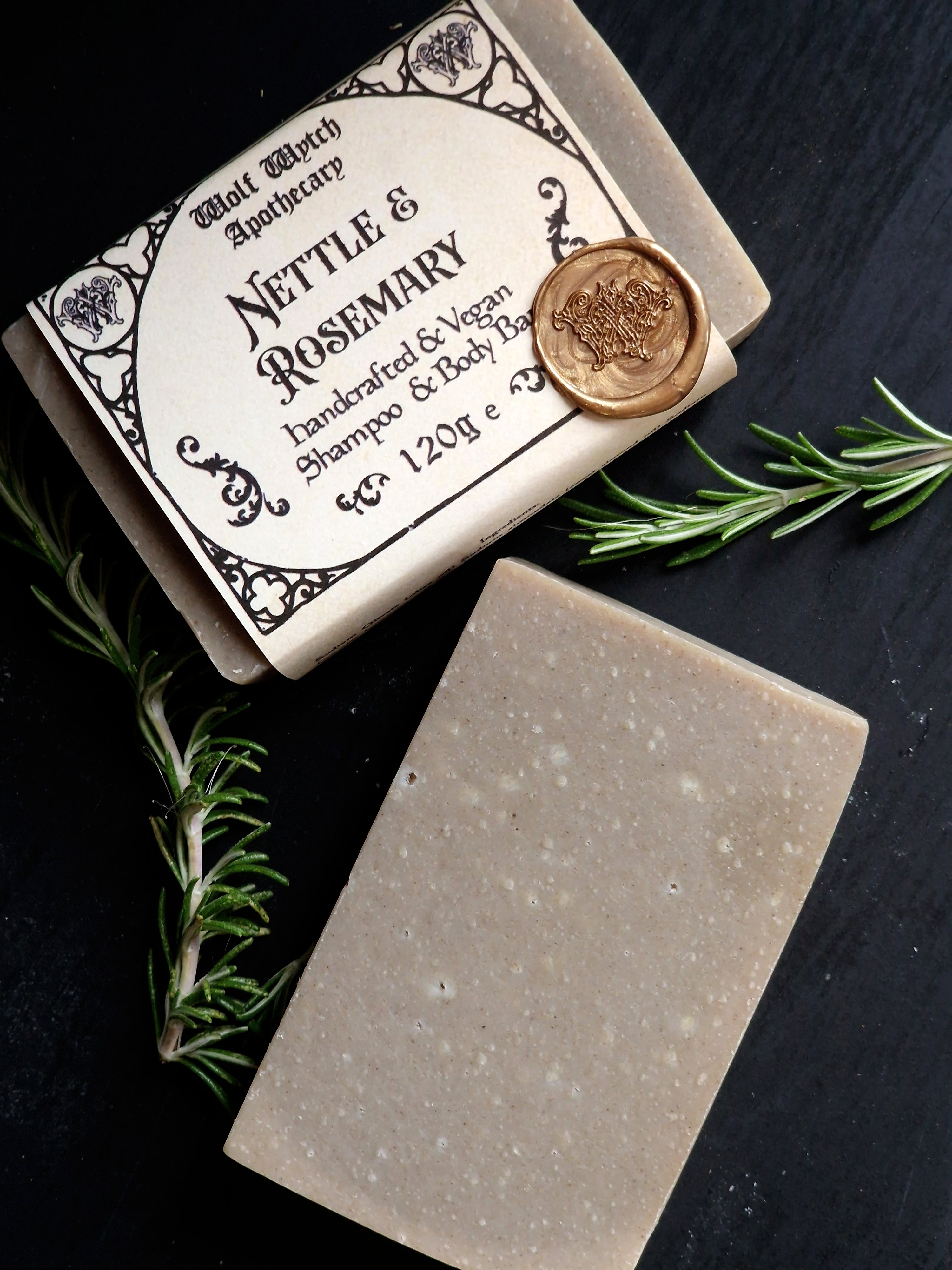 Nettle & Rosemary Shampoo Bar