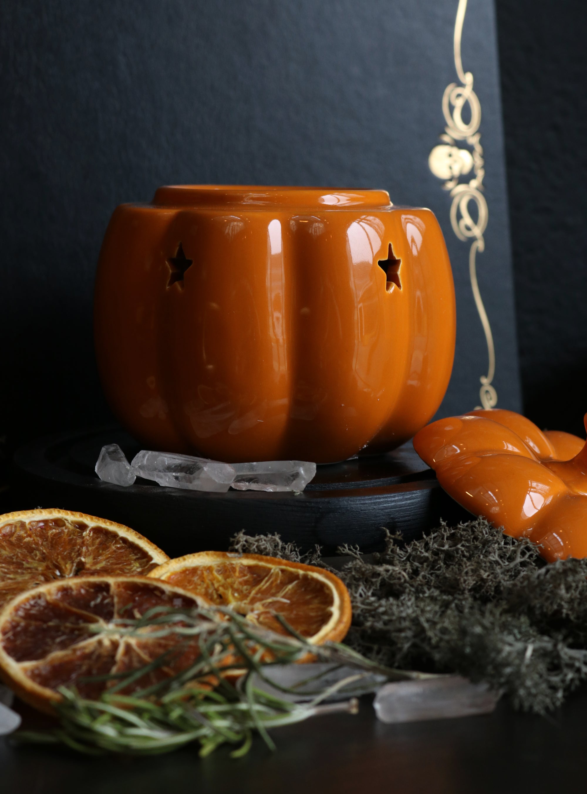 Orange Pumpkin Wax Burner