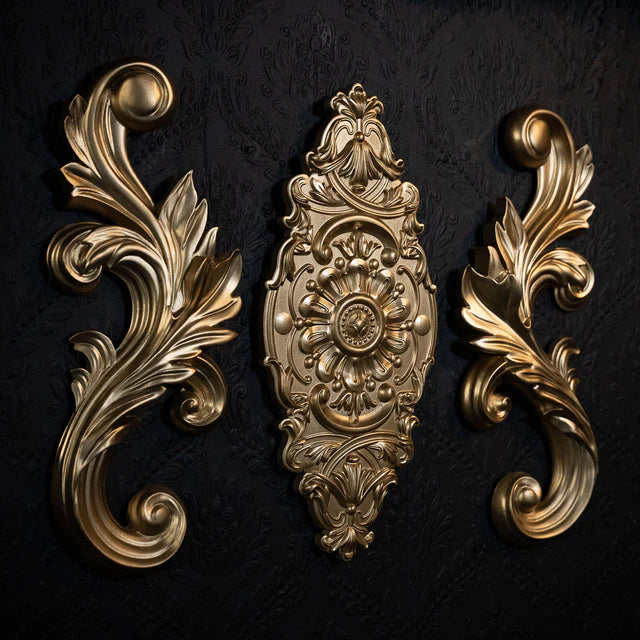 Reign - Baroque Wall Plaque - The Blackened Teeth