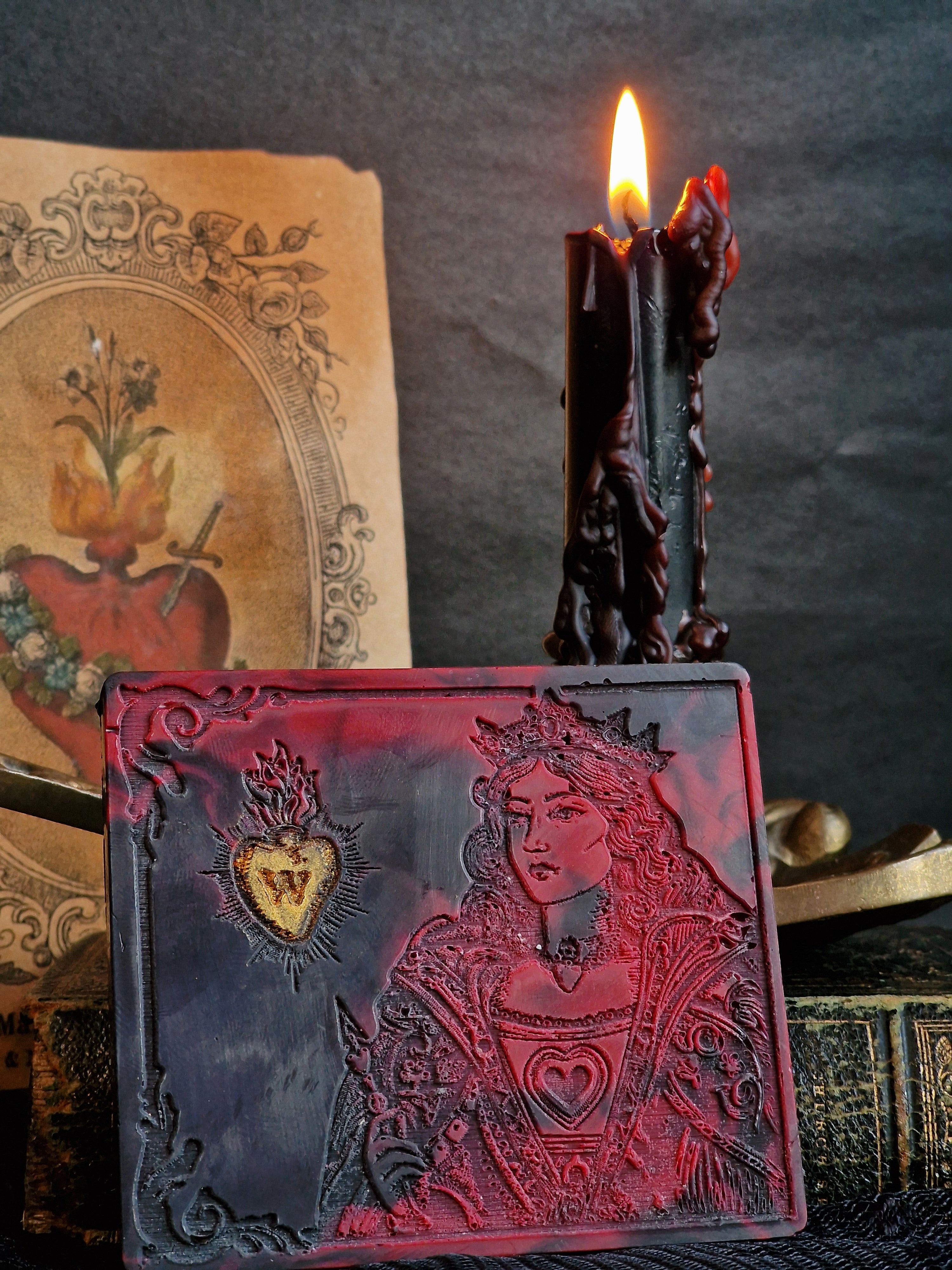 The Red Queen Wax Melt Bar