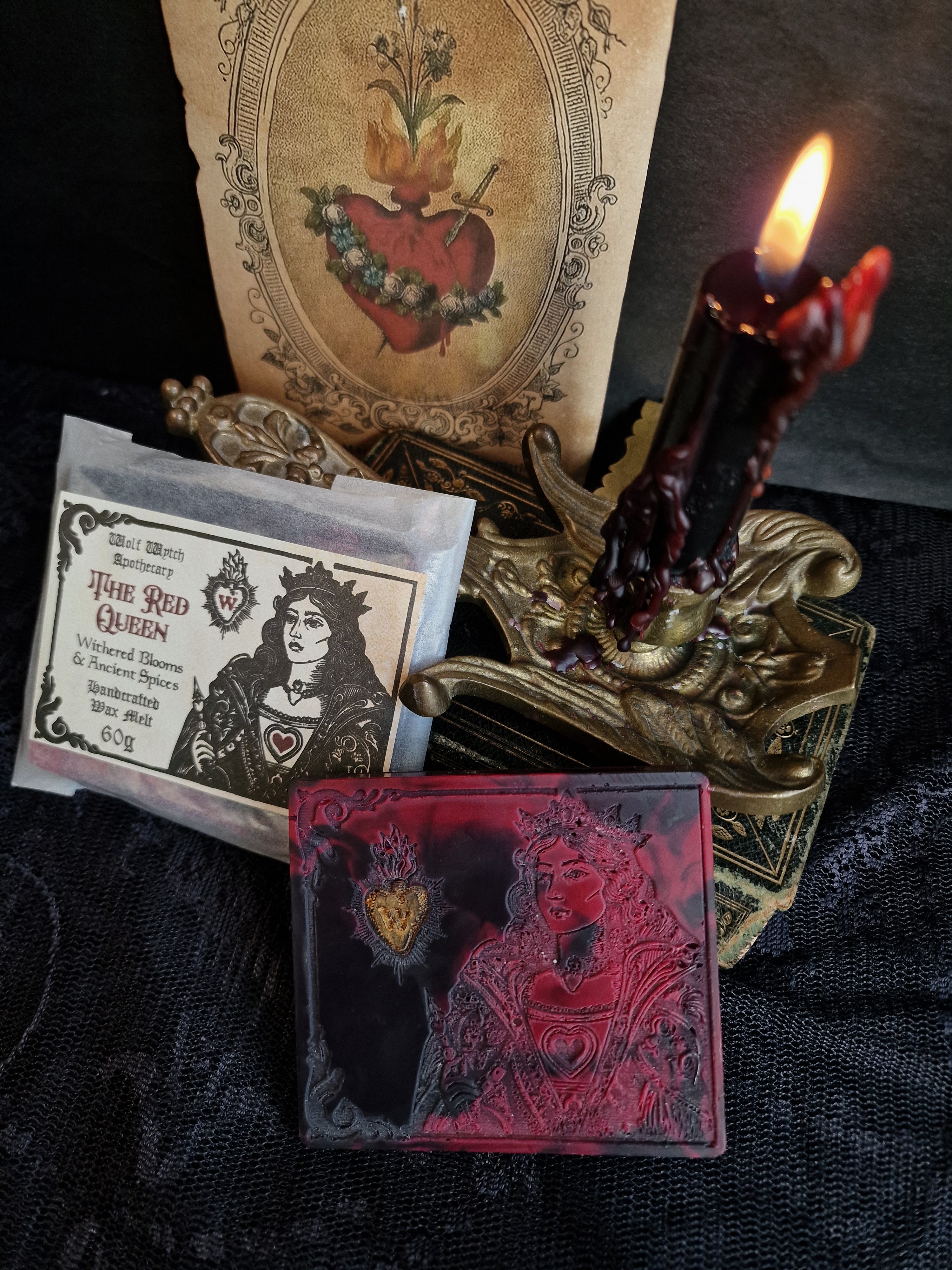 The Red Queen Wax Melt Bar