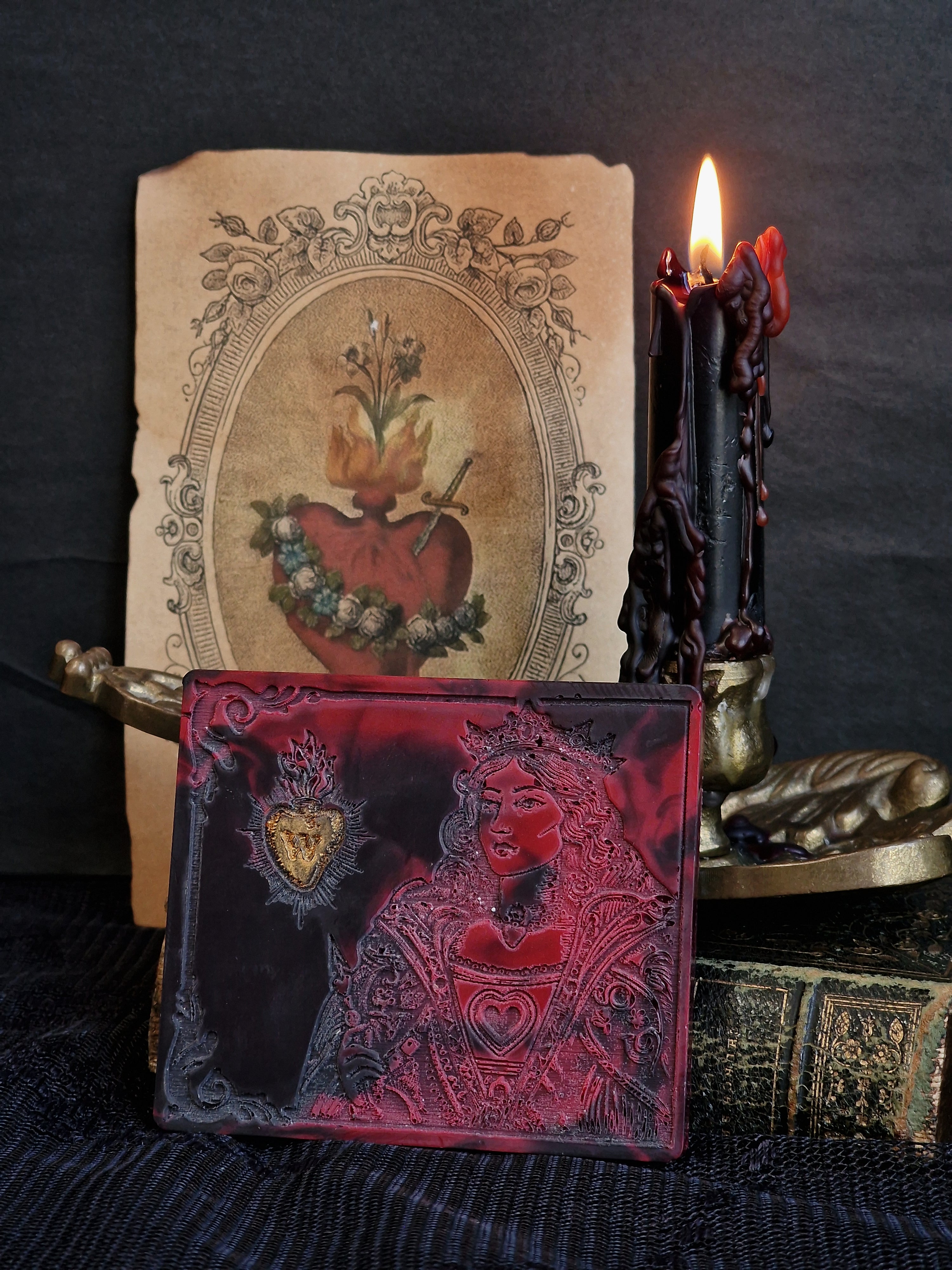 The Red Queen Wax Melt Bar