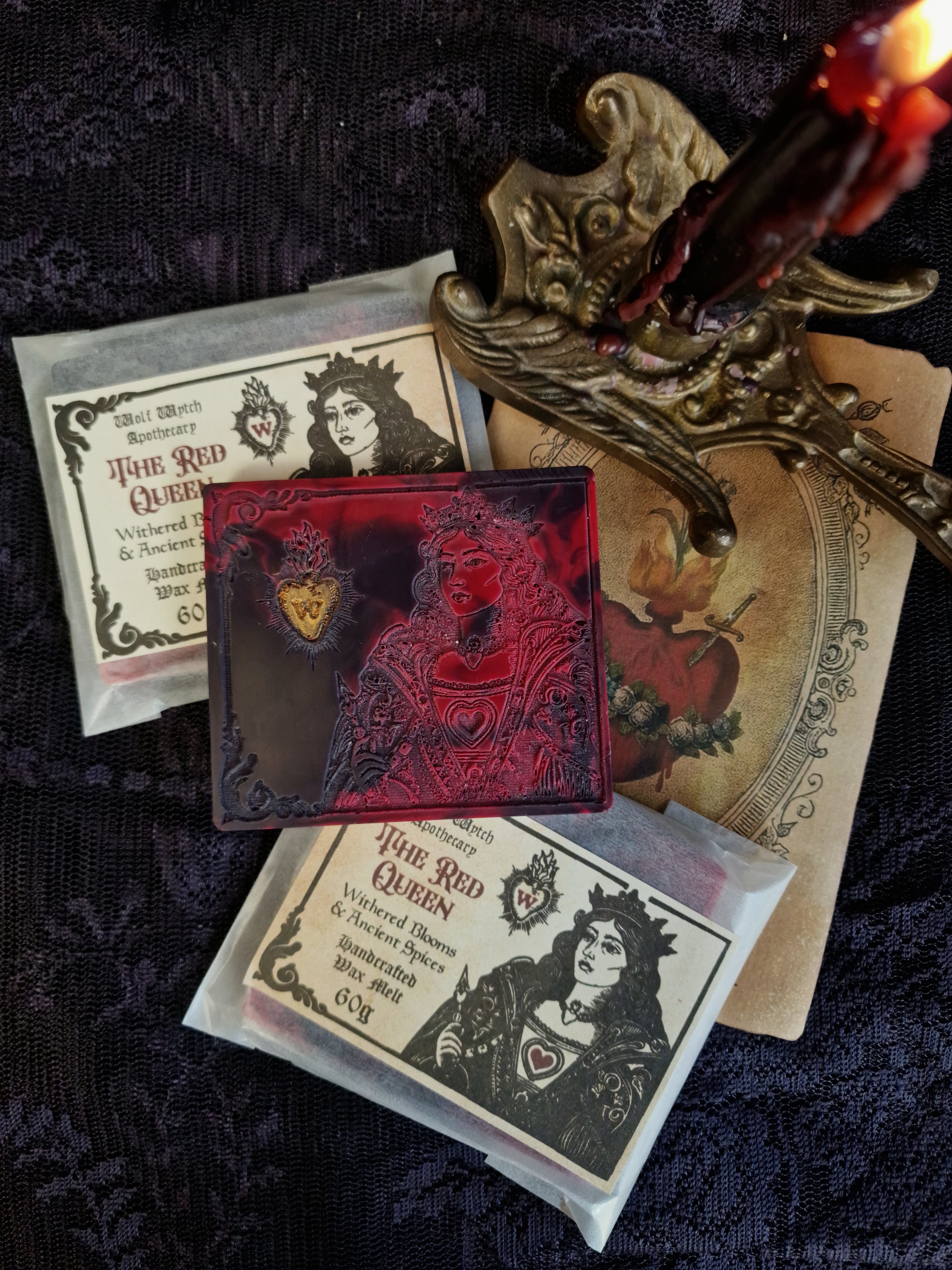 The Red Queen Wax Melt Bar